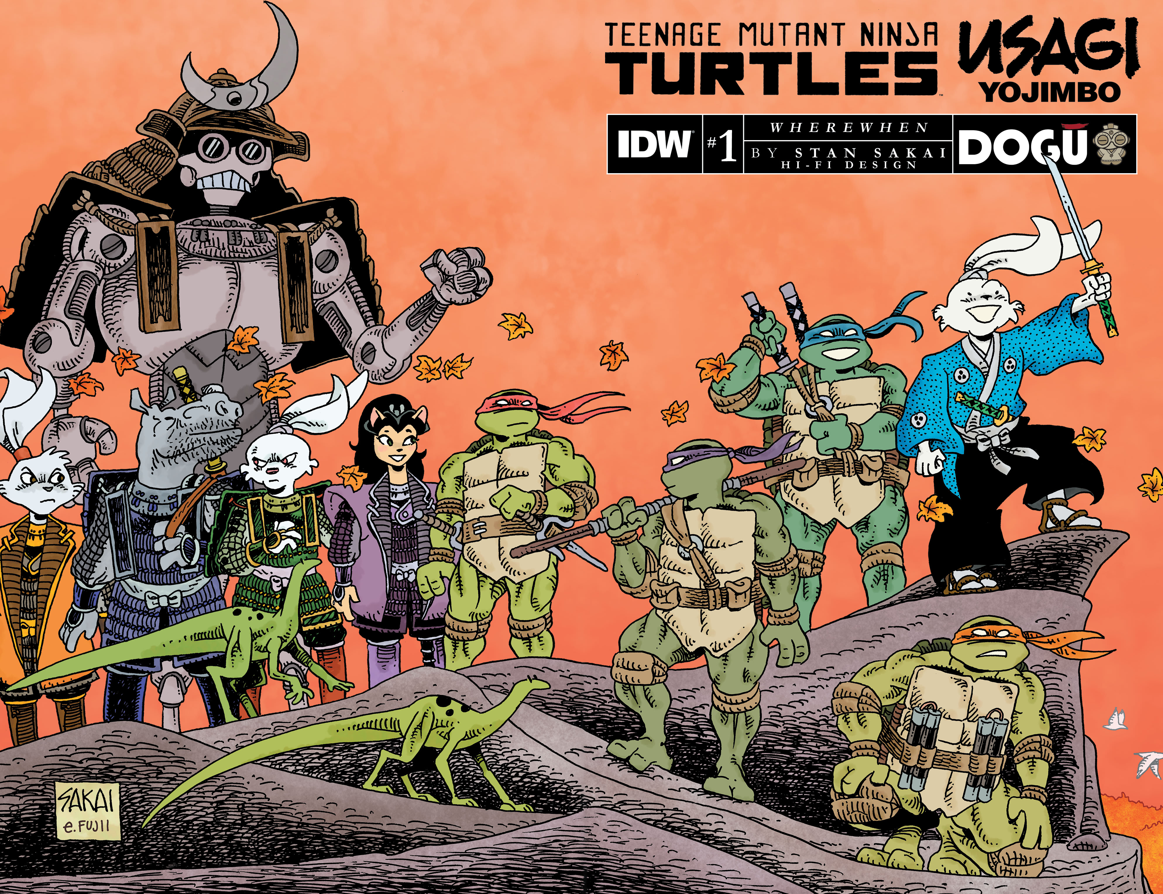 Teenage Mutant Ninja Turtles / Usagi Yojimbo: WhereWhen (2023-): Chapter 1 - Page 1