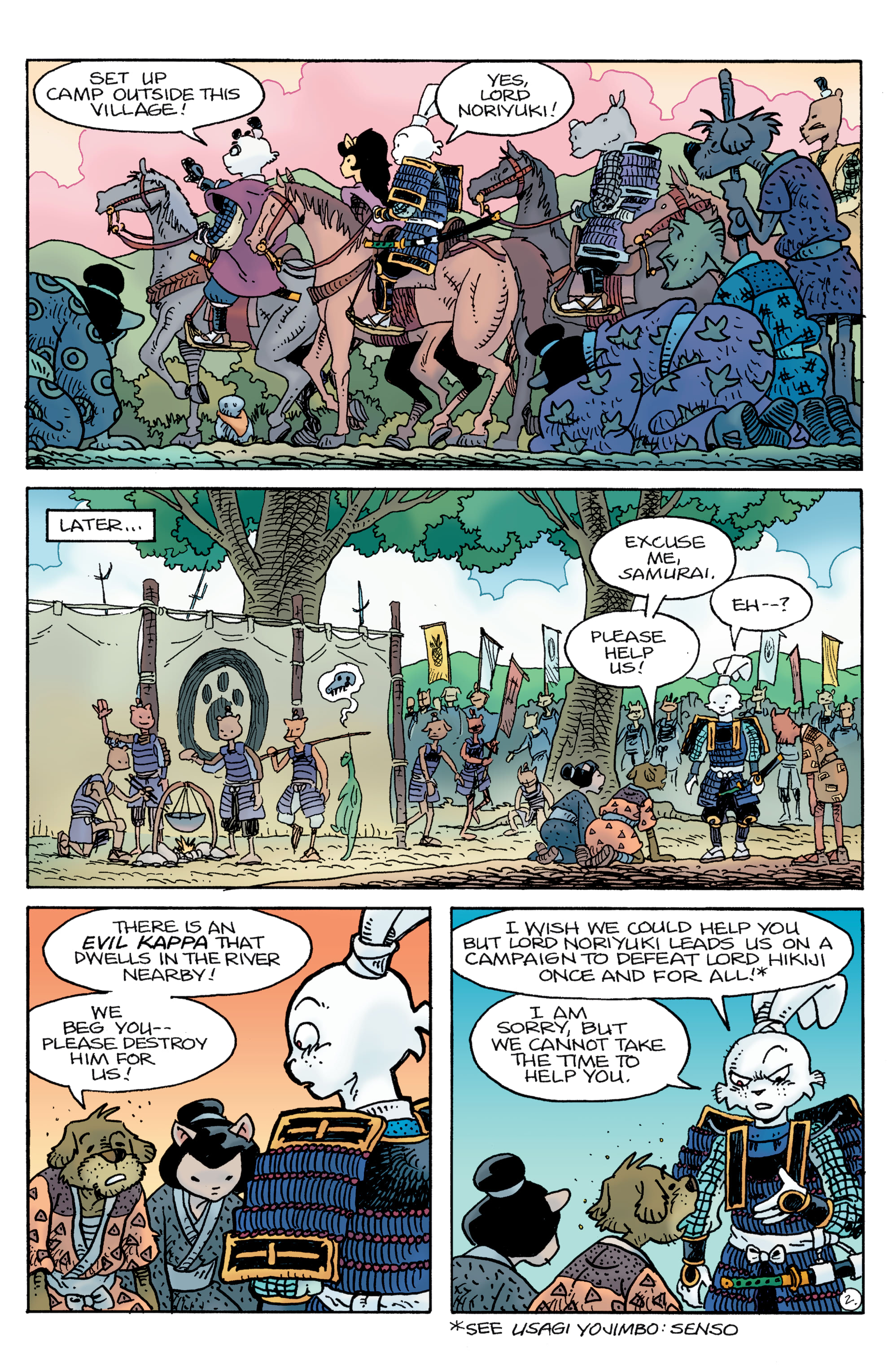 Teenage Mutant Ninja Turtles / Usagi Yojimbo: WhereWhen (2023-): Chapter 1 - Page 4