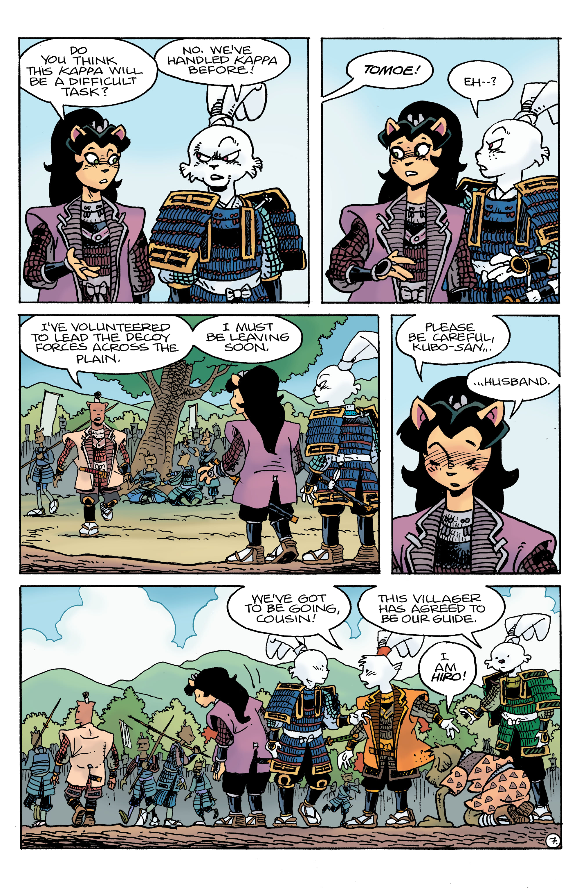 Teenage Mutant Ninja Turtles / Usagi Yojimbo: WhereWhen (2023-): Chapter 1 - Page 8