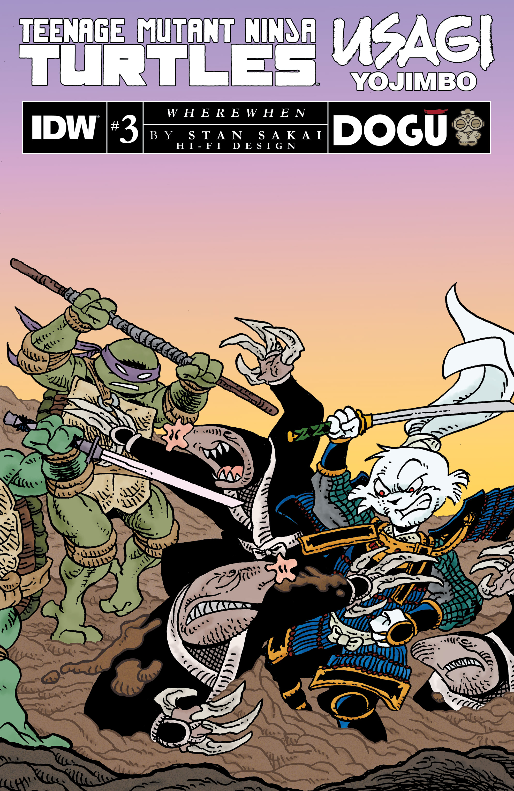 Teenage Mutant Ninja Turtles / Usagi Yojimbo: WhereWhen (2023-): Chapter 3 - Page 1