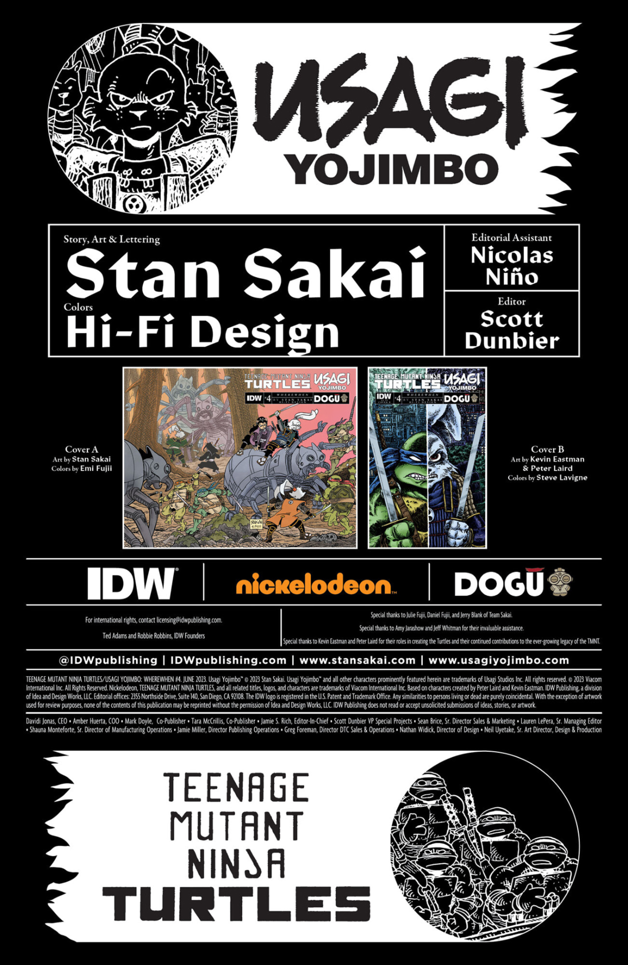 Teenage Mutant Ninja Turtles / Usagi Yojimbo: WhereWhen (2023-): Chapter 4 - Page 2