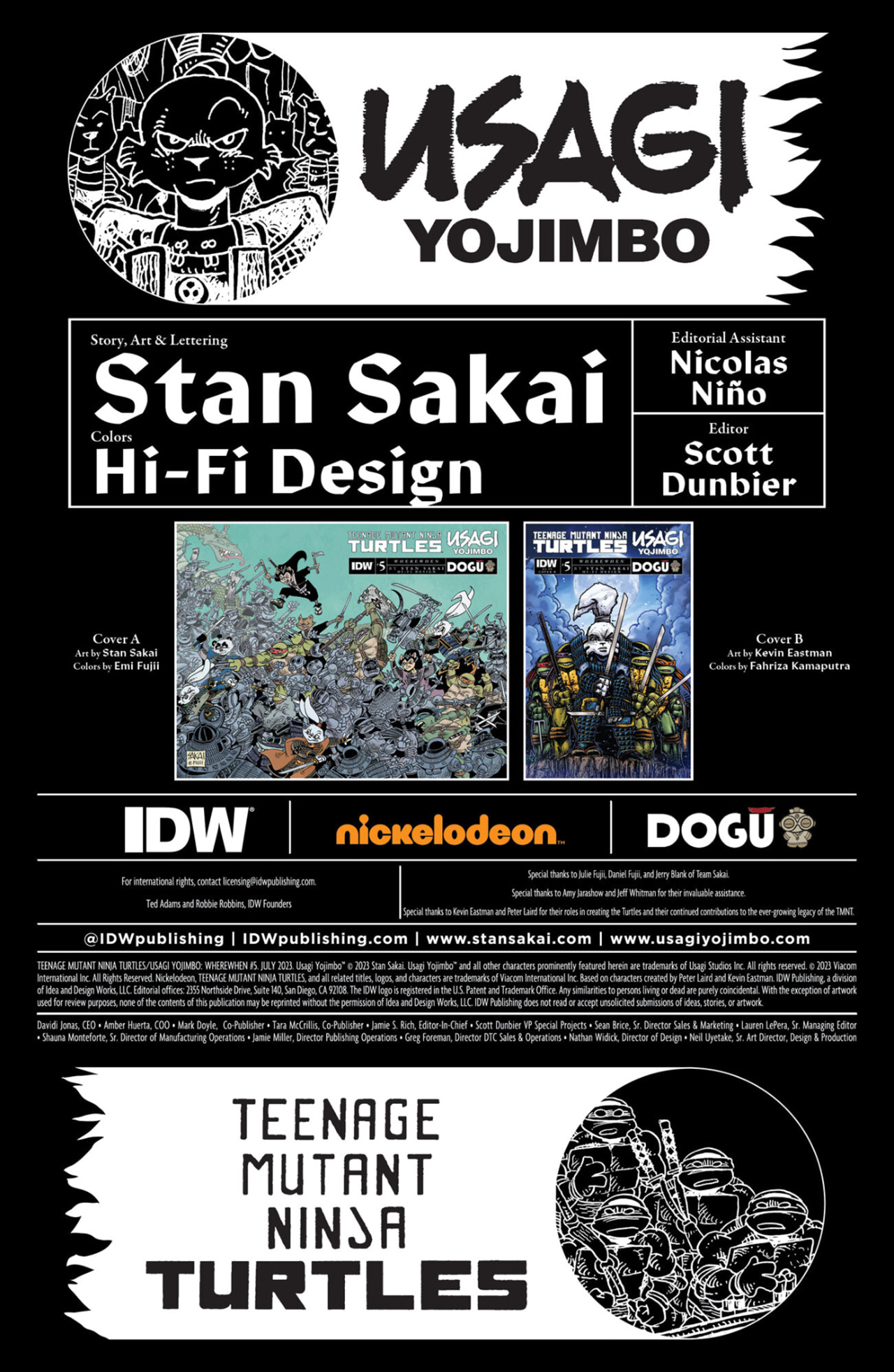 Teenage Mutant Ninja Turtles / Usagi Yojimbo: WhereWhen (2023-): Chapter 5 - Page 2