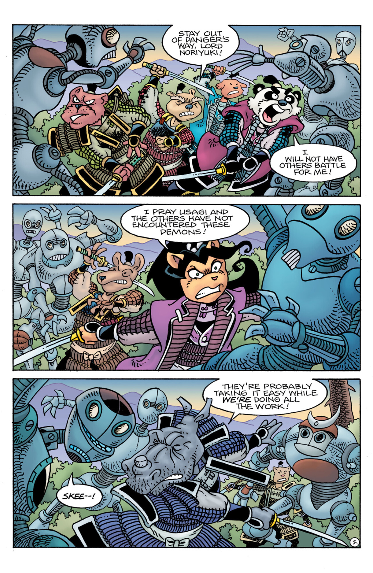 Teenage Mutant Ninja Turtles / Usagi Yojimbo: WhereWhen (2023-): Chapter 5 - Page 4