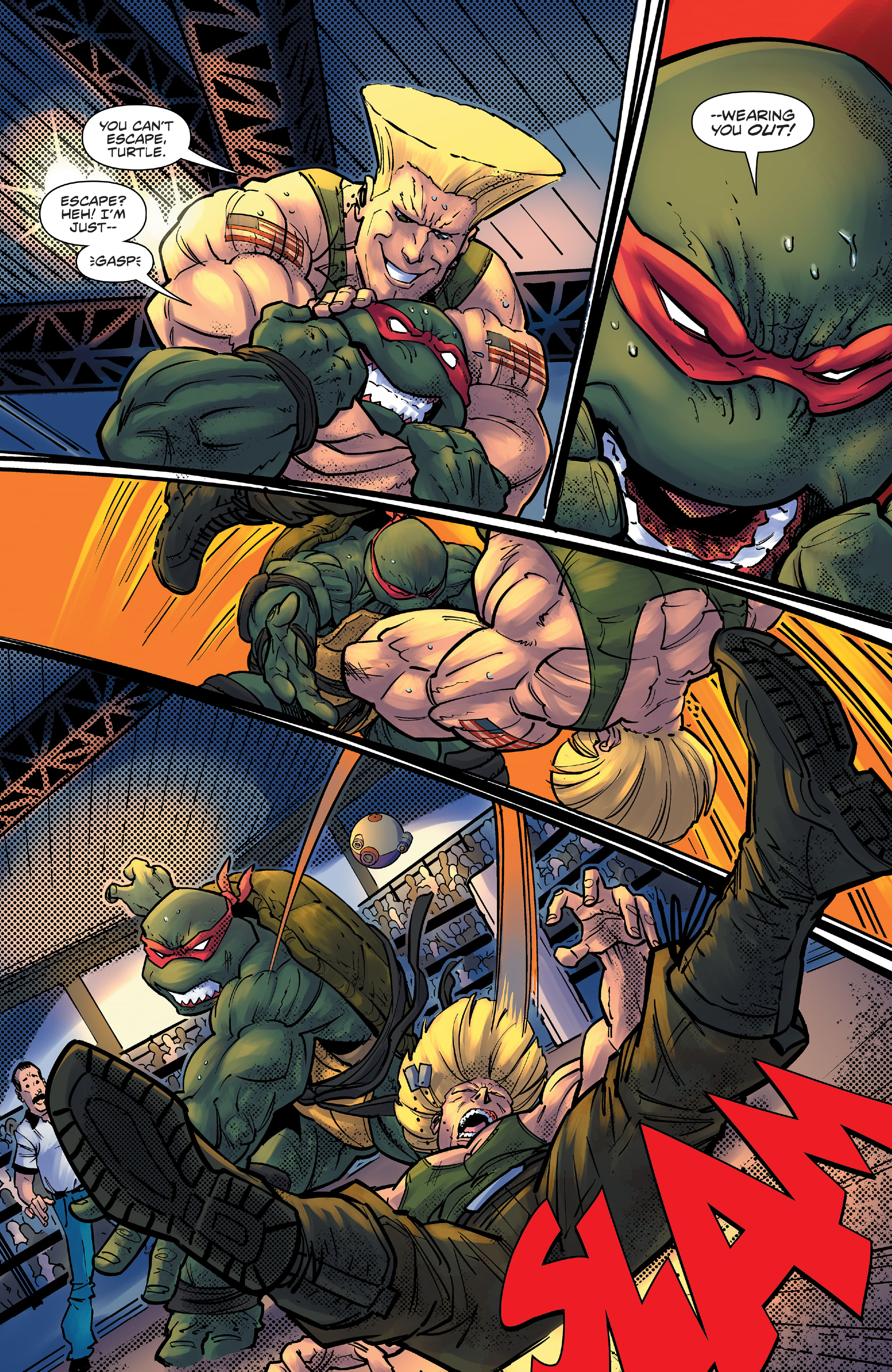 Teenage Mutant Ninja Turtles vs. Street Fighter (2023-): Chapter 1 - Page 5