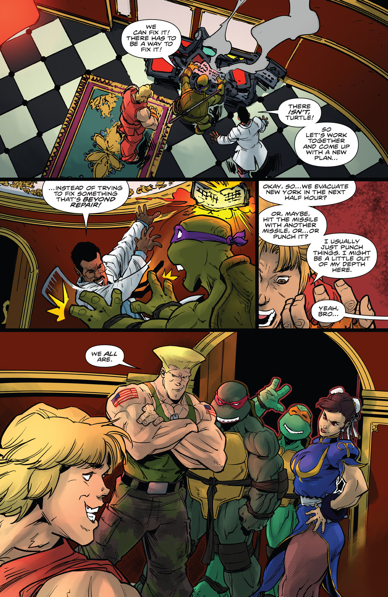 Teenage Mutant Ninja Turtles vs. Street Fighter (2023-): Chapter 5 - Page 4