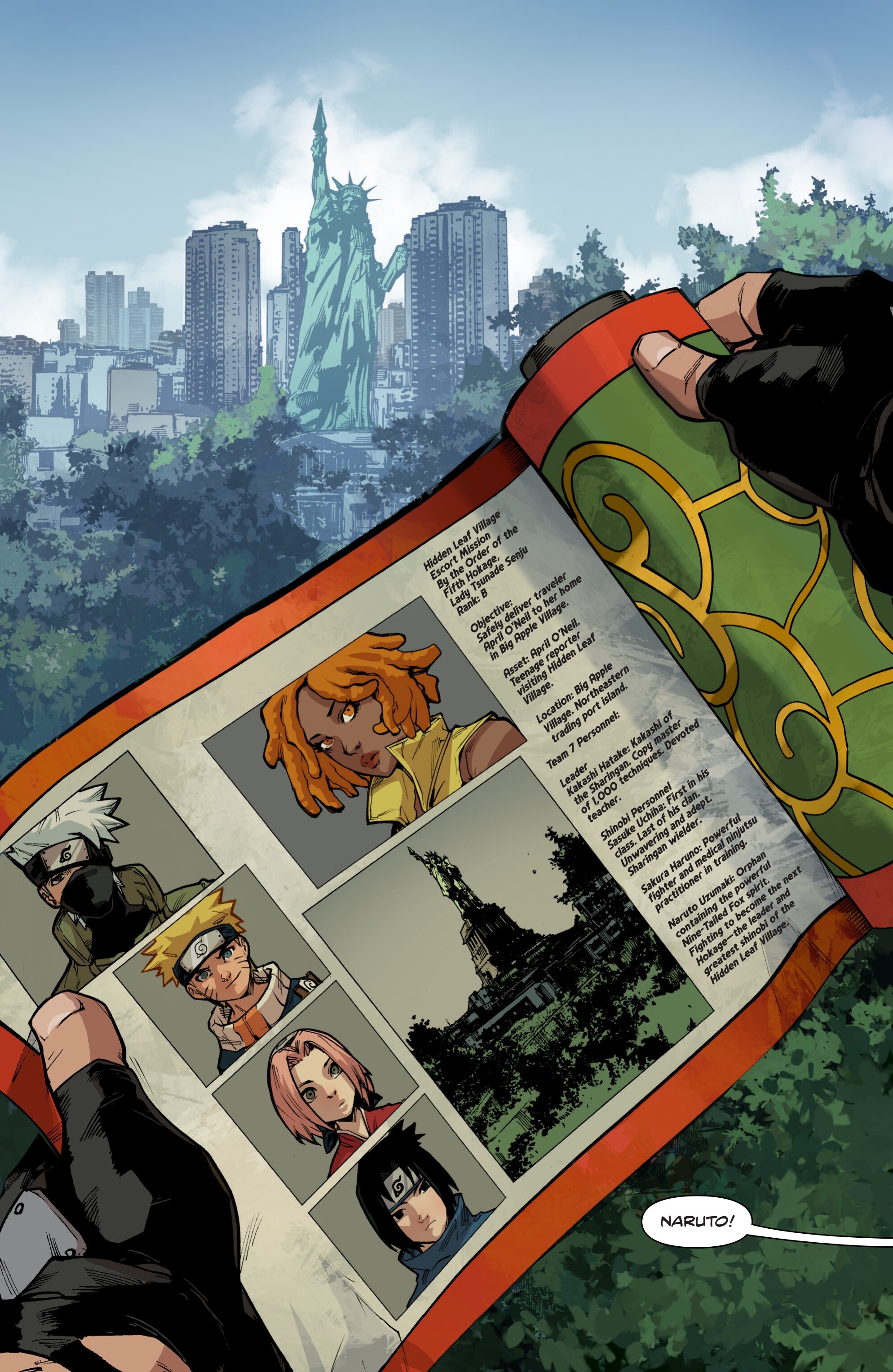 Teenage Mutant Ninja Turtles x Naruto (2024-): Chapter 1 - Page 3