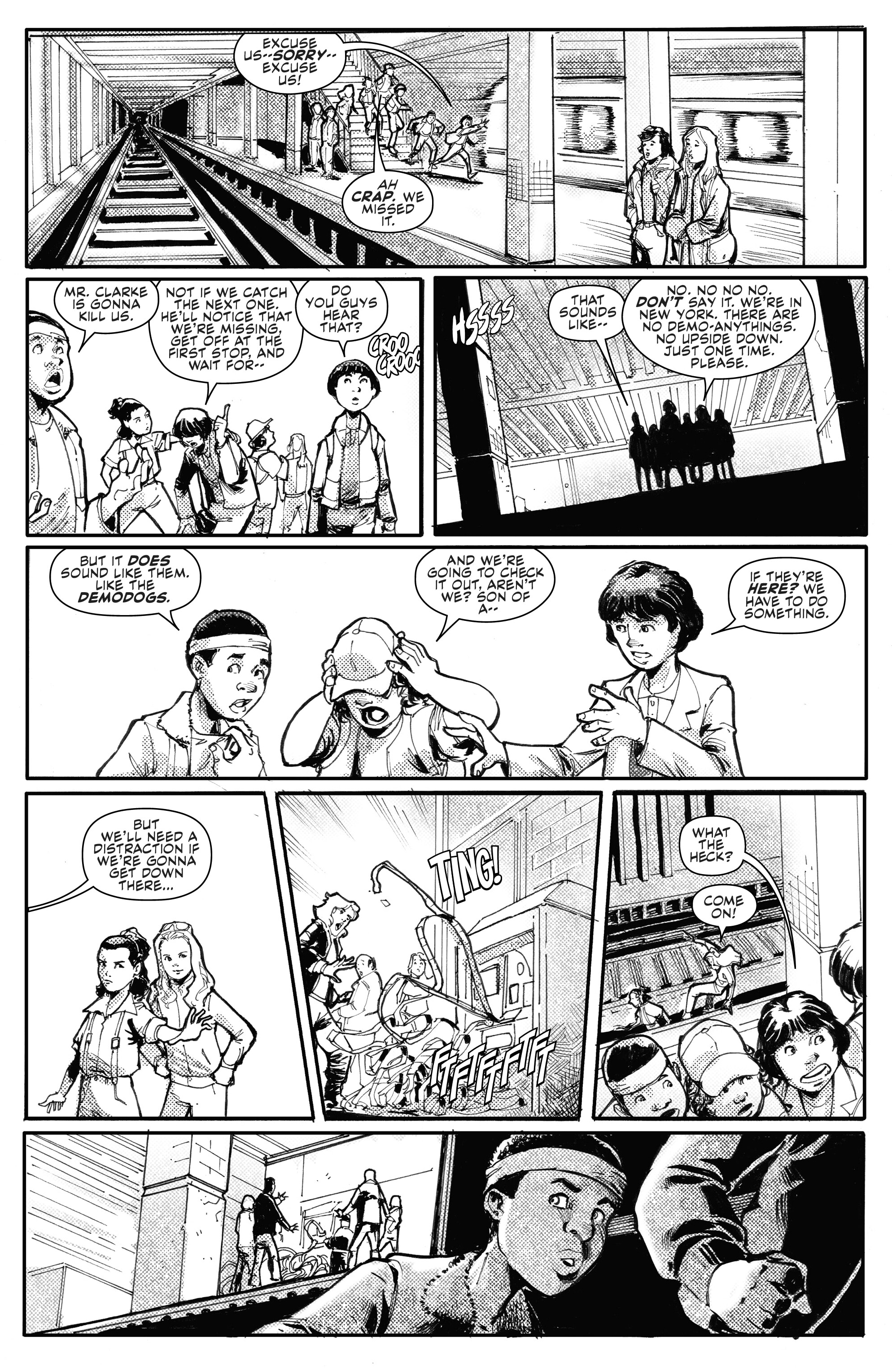 Teenage Mutant Ninja Turtles x Stranger Things (2023-): Chapter 1.1 - Page 6