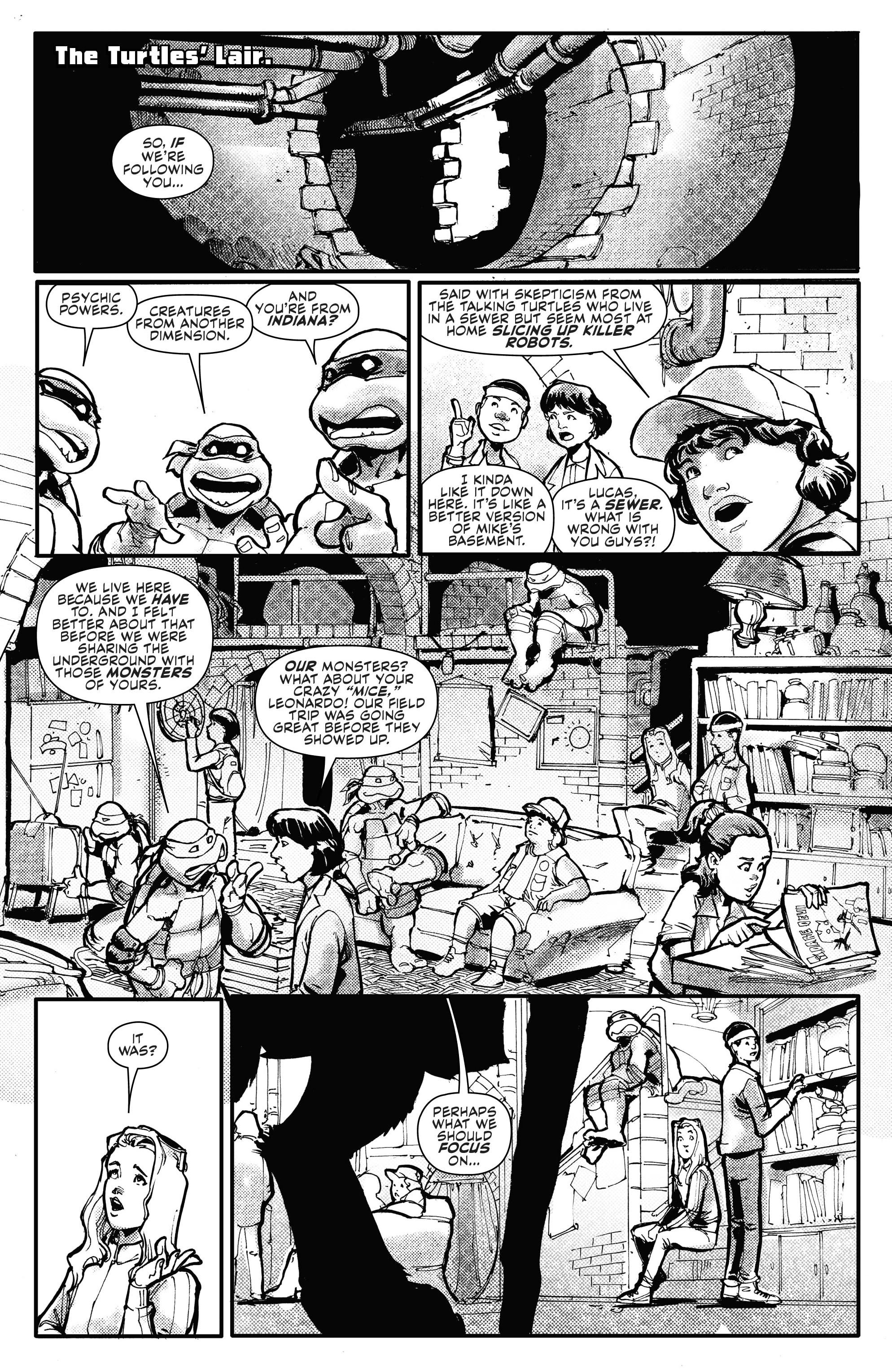 Teenage Mutant Ninja Turtles x Stranger Things (2023-): Chapter 1.1 - Page 11