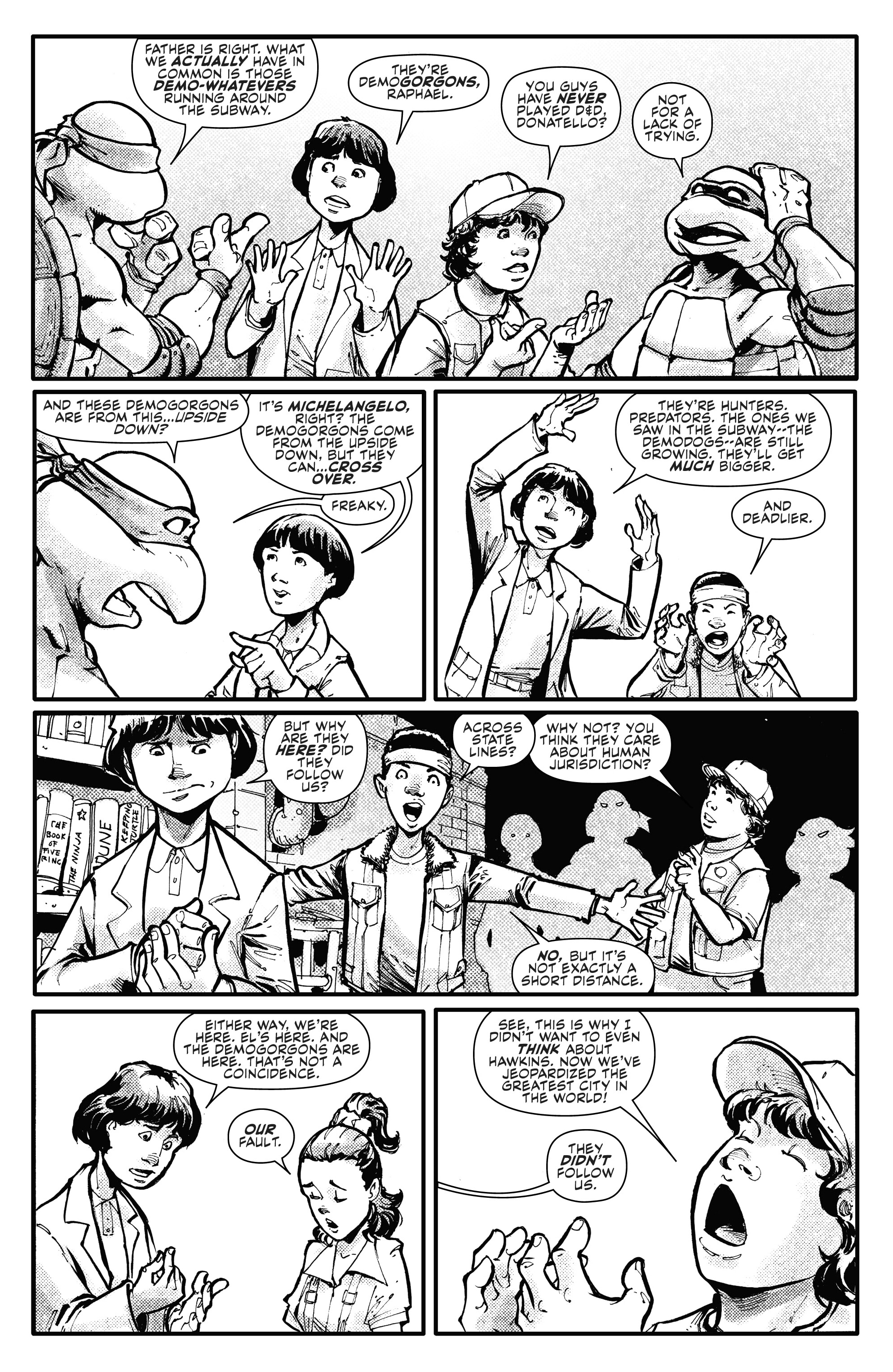 Teenage Mutant Ninja Turtles x Stranger Things (2023-): Chapter 1.1 - Page 13