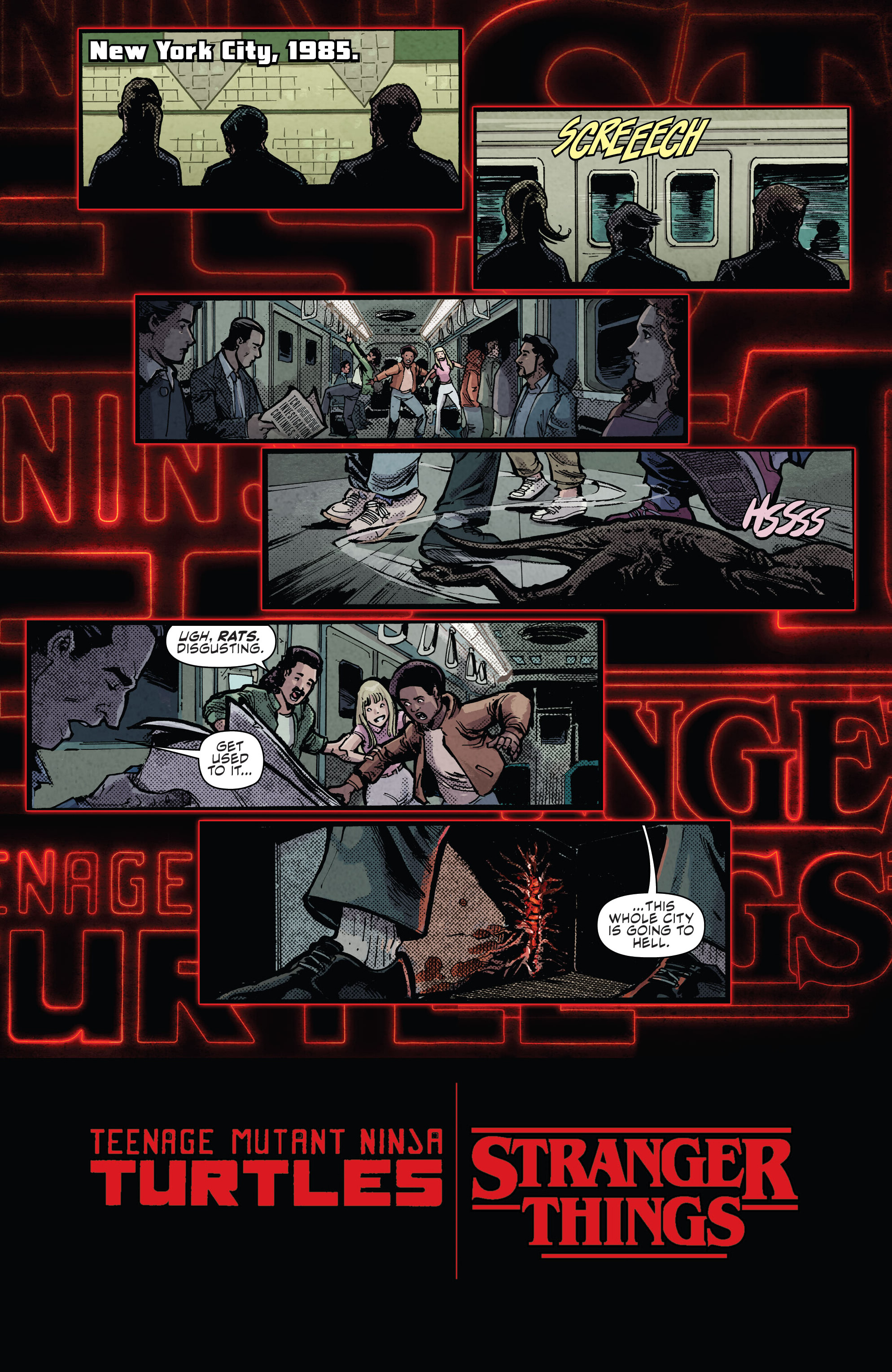 Teenage Mutant Ninja Turtles x Stranger Things (2023-): Chapter 1 - Page 3