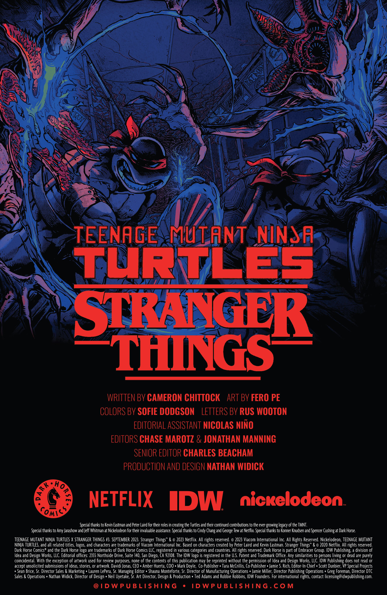 Teenage Mutant Ninja Turtles x Stranger Things (2023-): Chapter 3 - Page 2