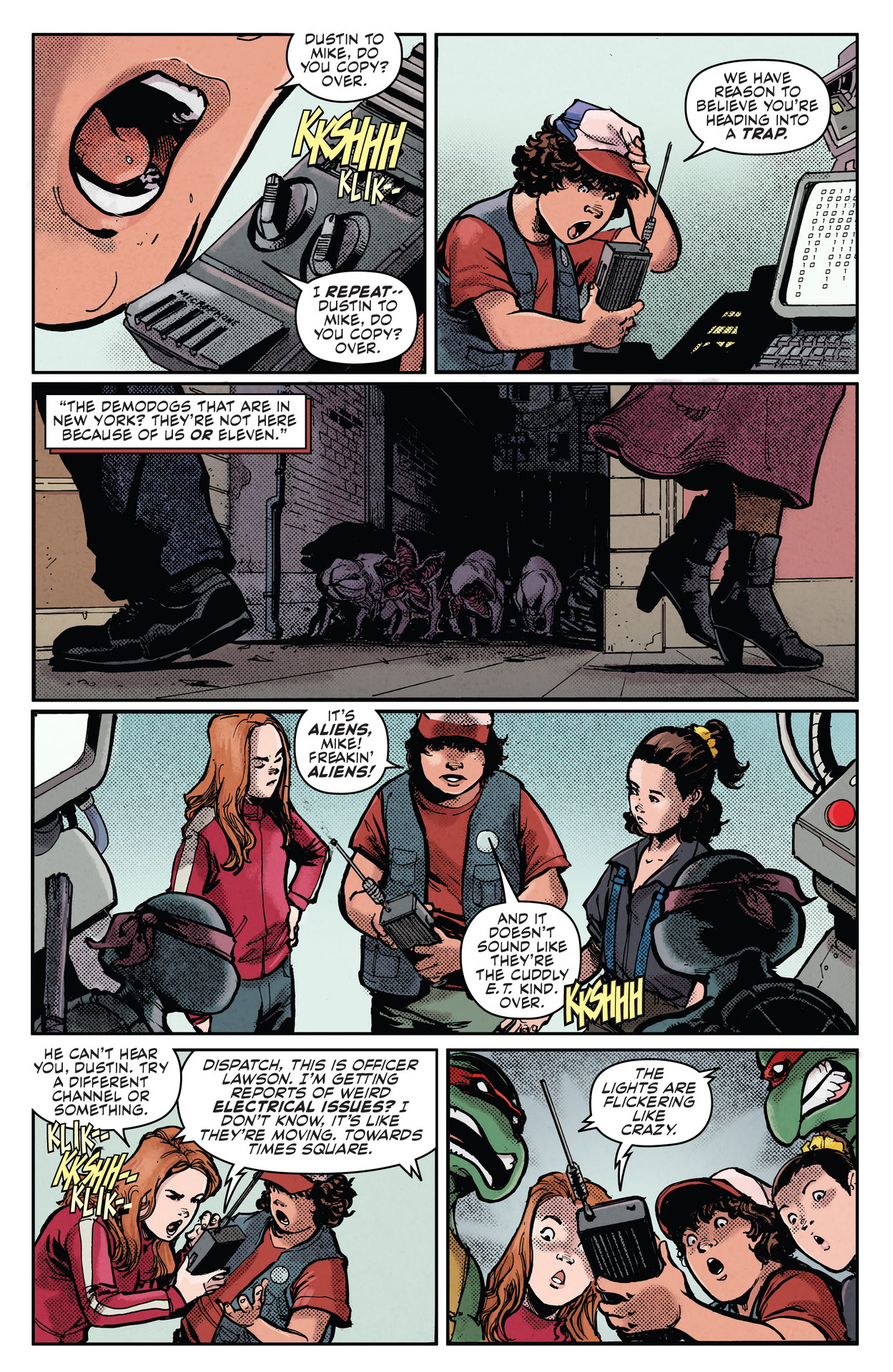 Teenage Mutant Ninja Turtles x Stranger Things (2023-): Chapter 4 - Page 3