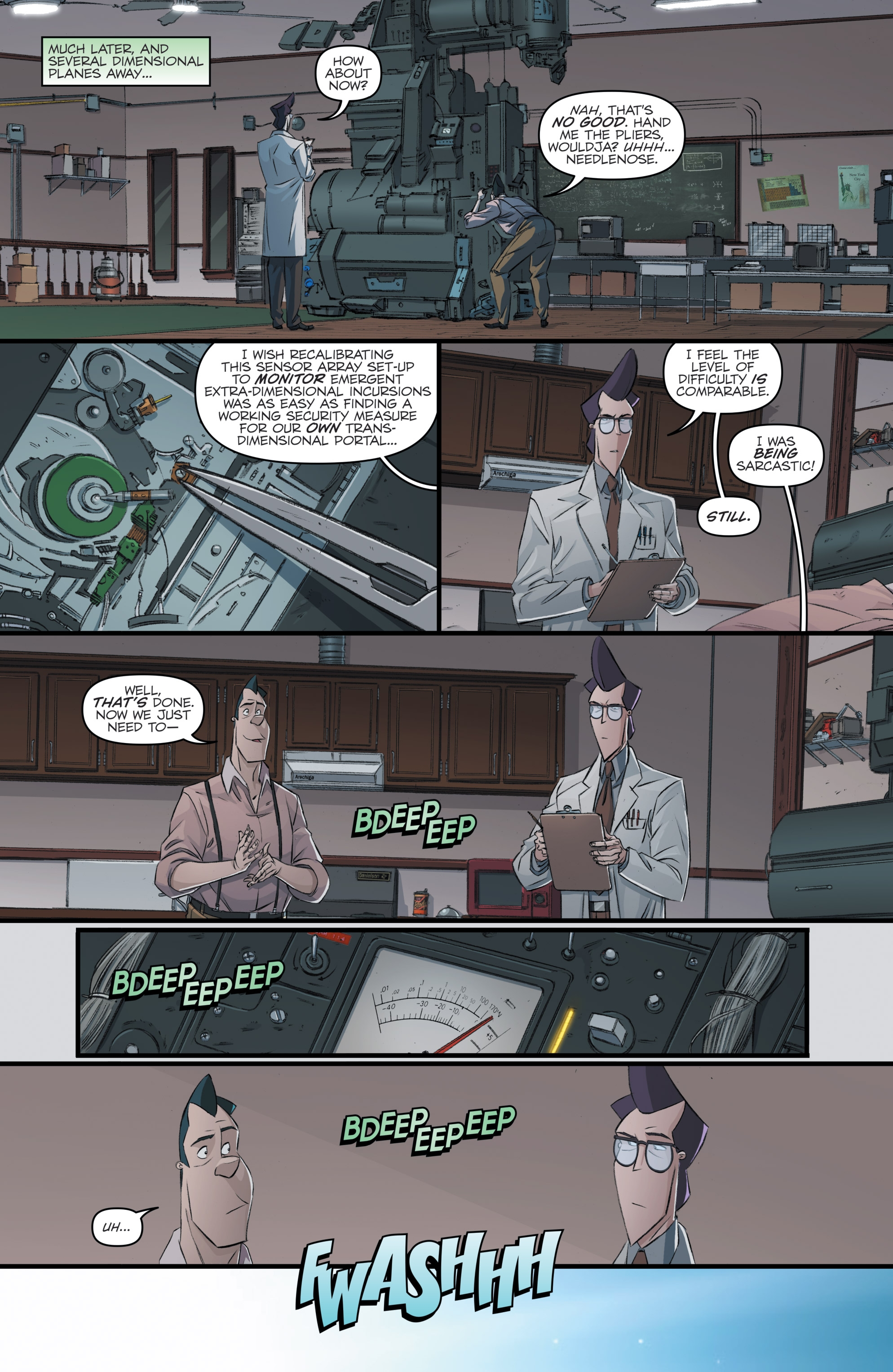 Teenage Mutant Ninja Turtles/Ghostbusters II (2017): Chapter 1 - Page 11
