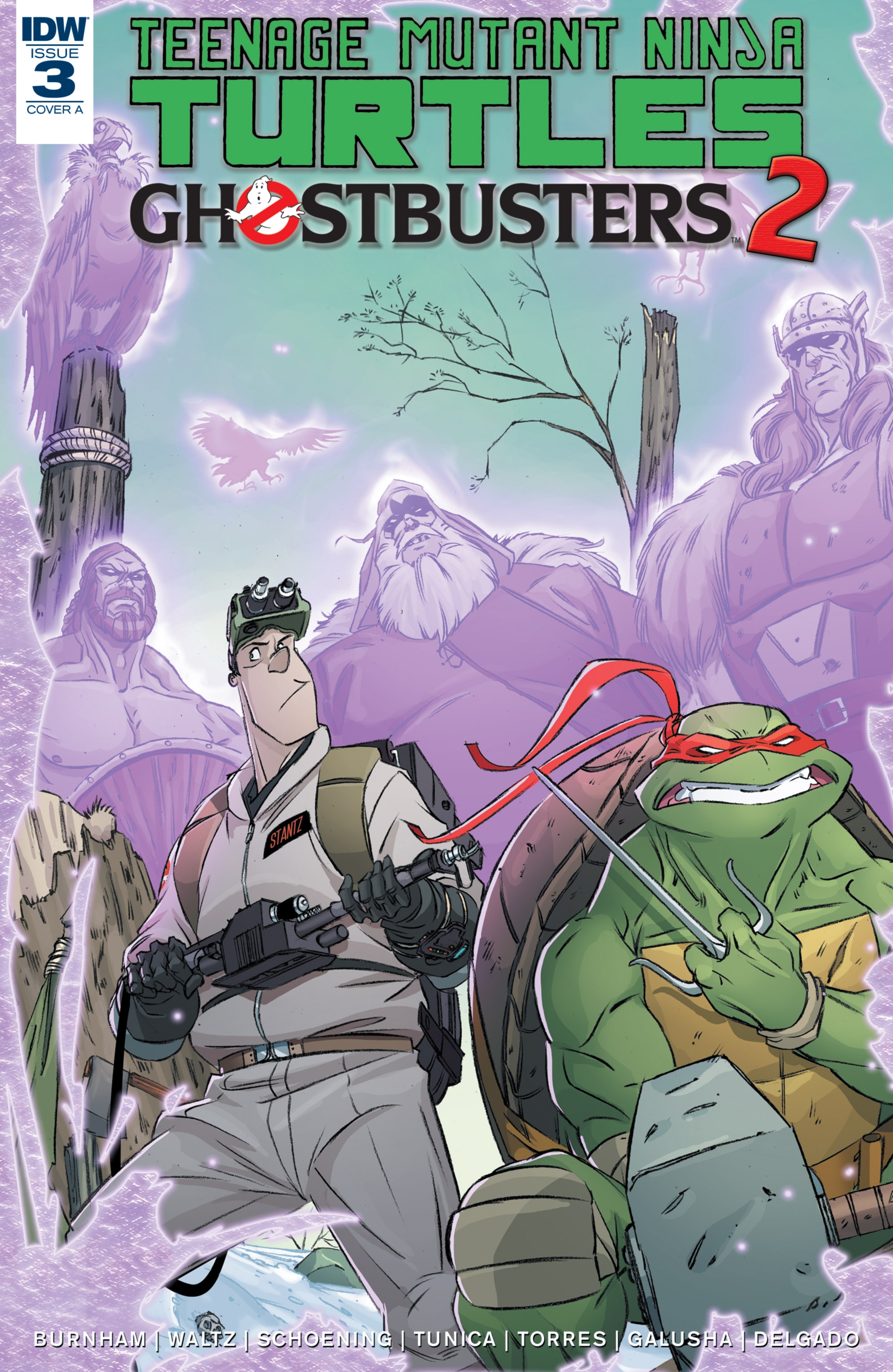 Teenage Mutant Ninja Turtles/Ghostbusters II (2017): Chapter 3 - Page 1