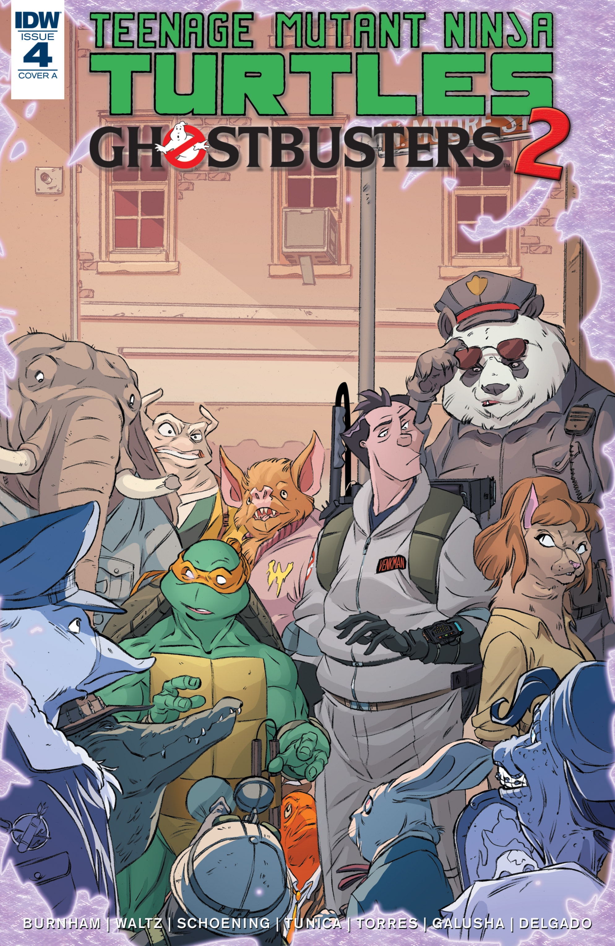 Teenage Mutant Ninja Turtles/Ghostbusters II (2017): Chapter 4 - Page 1