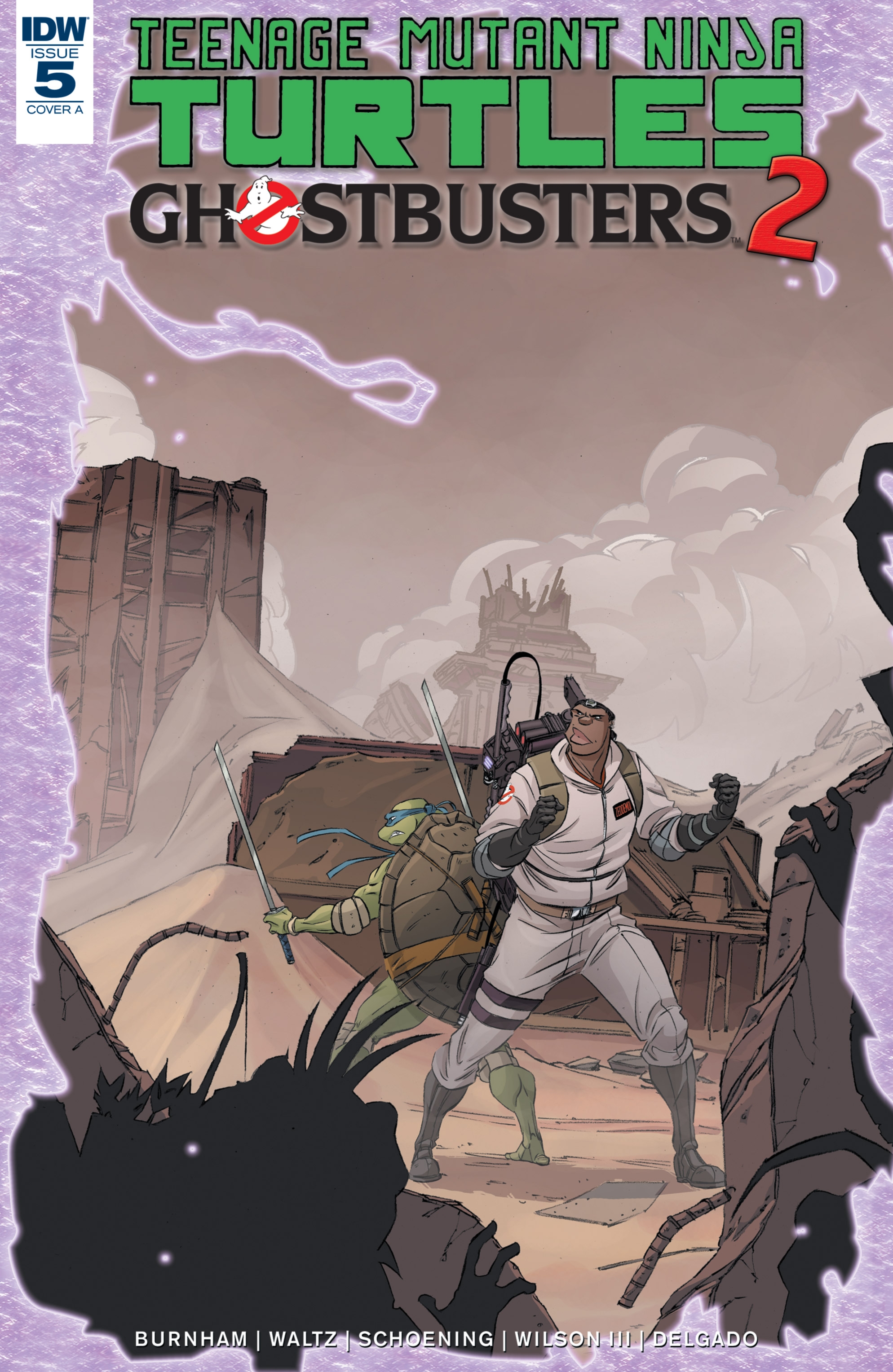 Teenage Mutant Ninja Turtles/Ghostbusters II (2017): Chapter 5 - Page 1