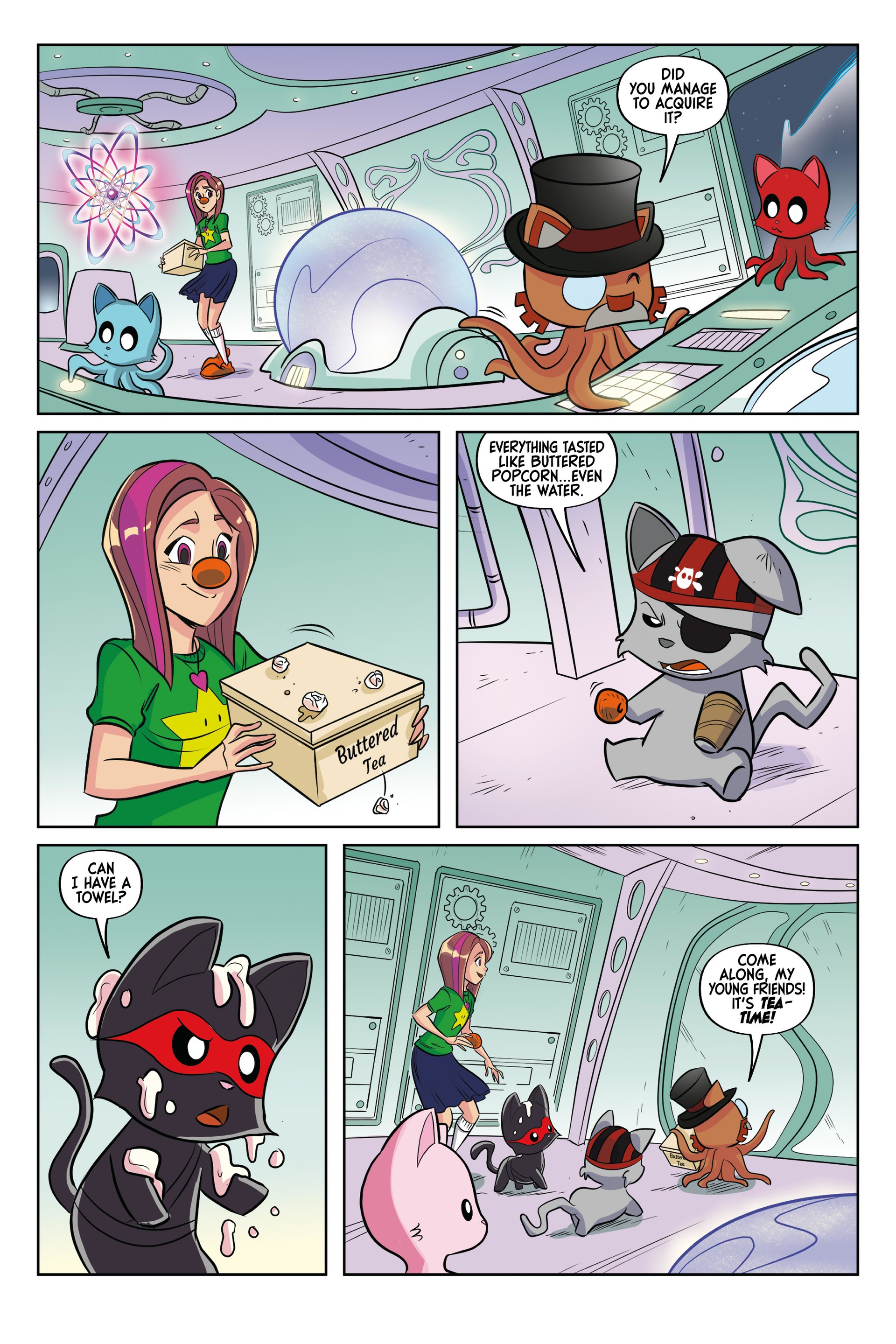 Tentacle Kitty: Tales Around the Teacup (2022): Chapter GN - Page 8