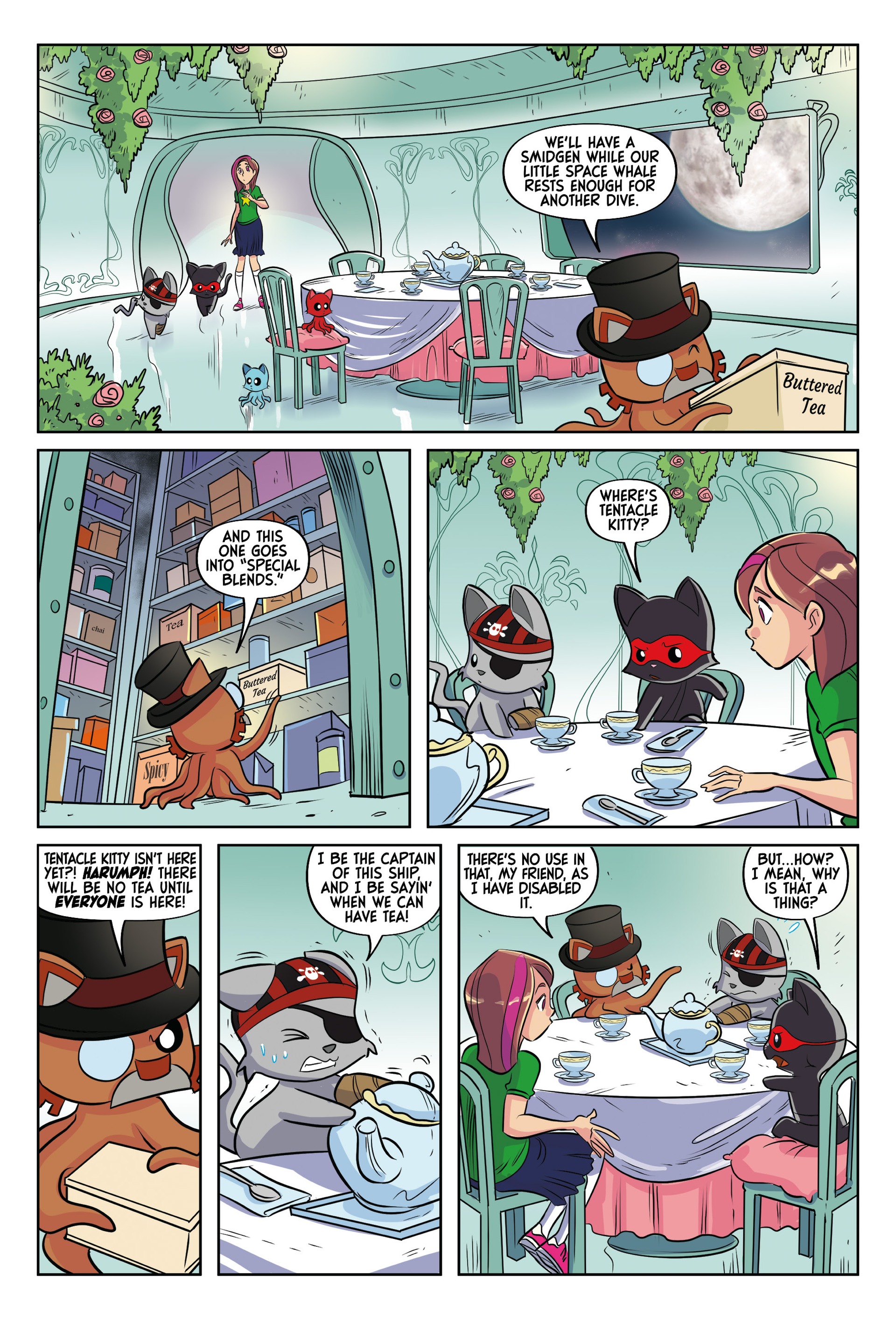 Tentacle Kitty: Tales Around the Teacup (2022): Chapter GN - Page 9