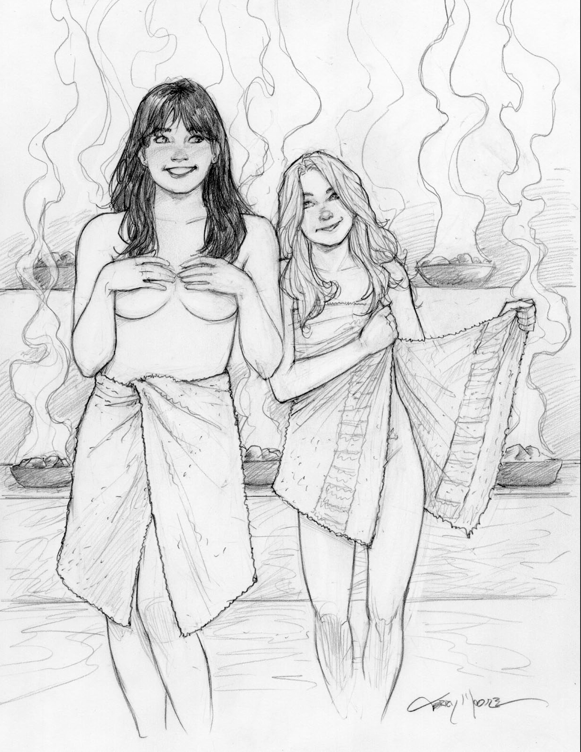 Terry Moore After Dark... (2023): Chapter 1 - Page 19