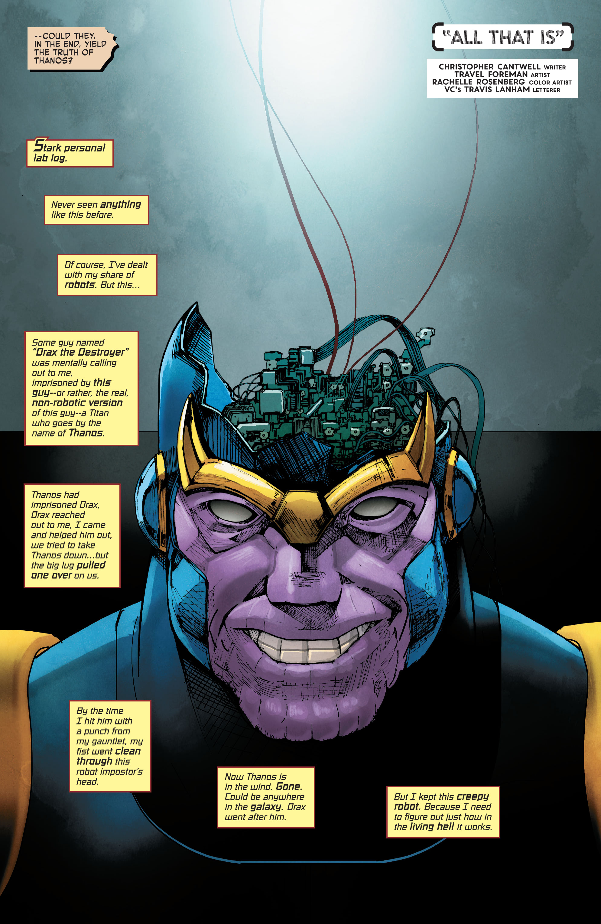 Thanos: Death Notes (2022-): Chapter 1 - Page 7