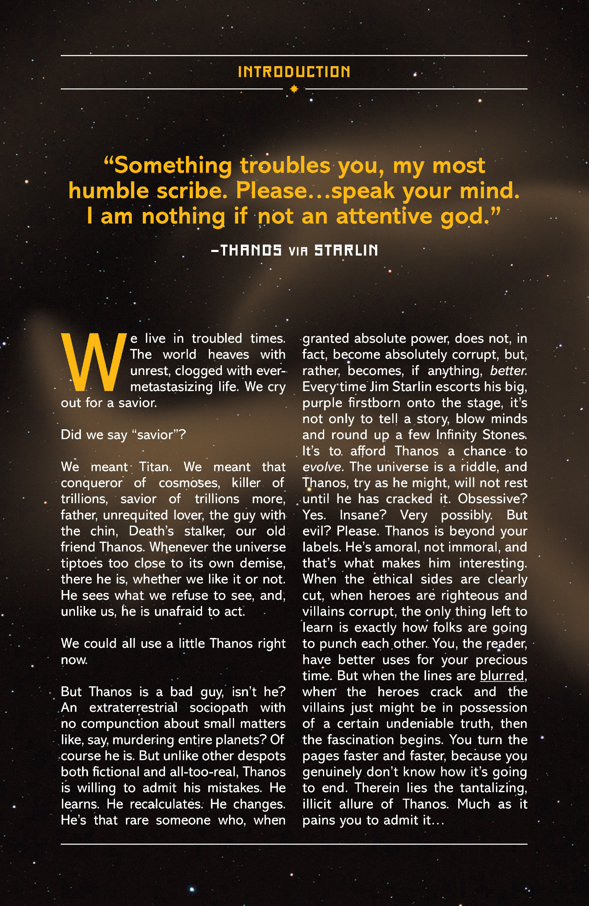 Thanos: The Infinity Siblings (2018): Chapter 1 - Page 4
