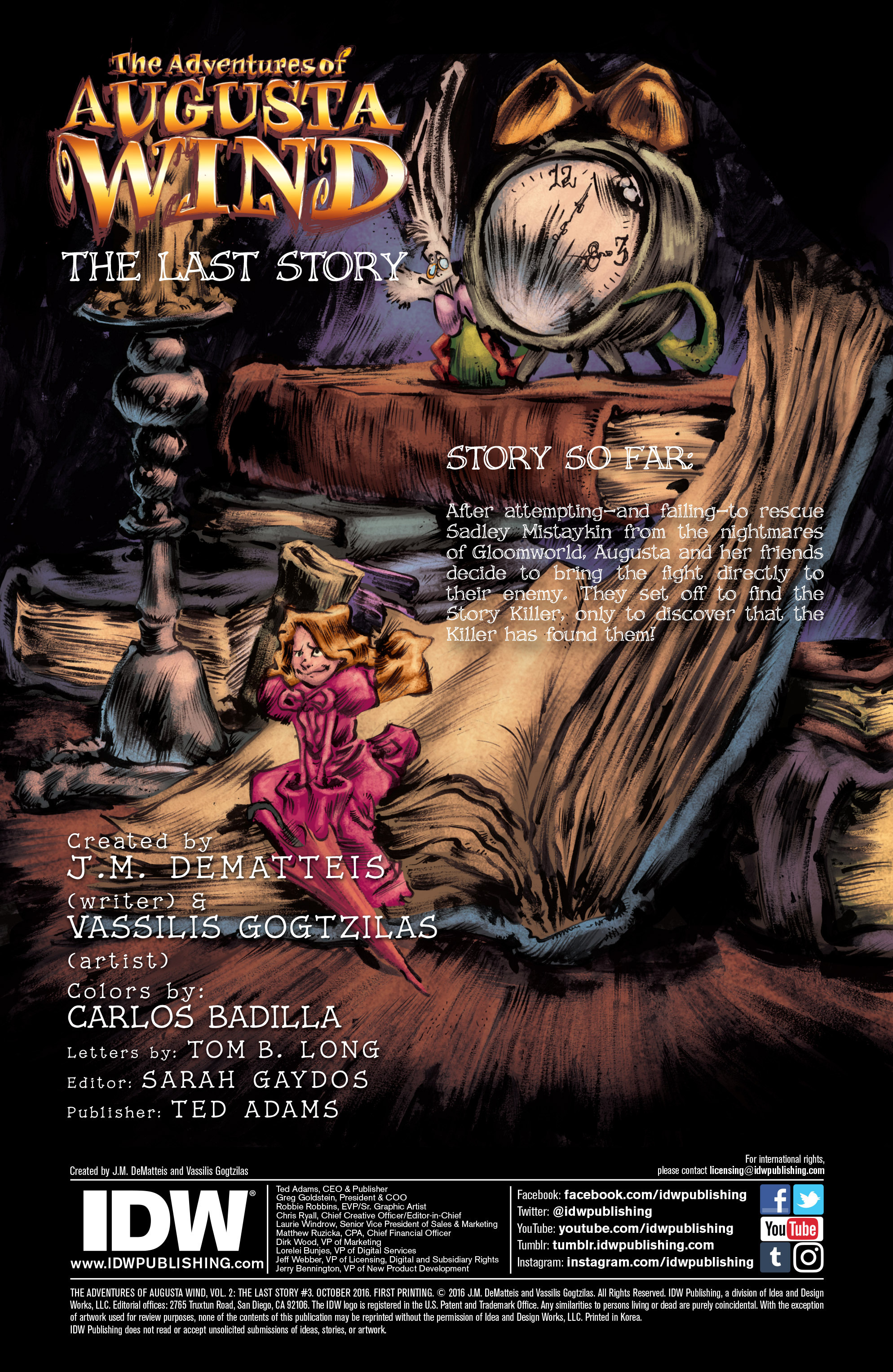The Adventures of Augusta Wind: The Last Story (2016): Chapter 3 - Page 2