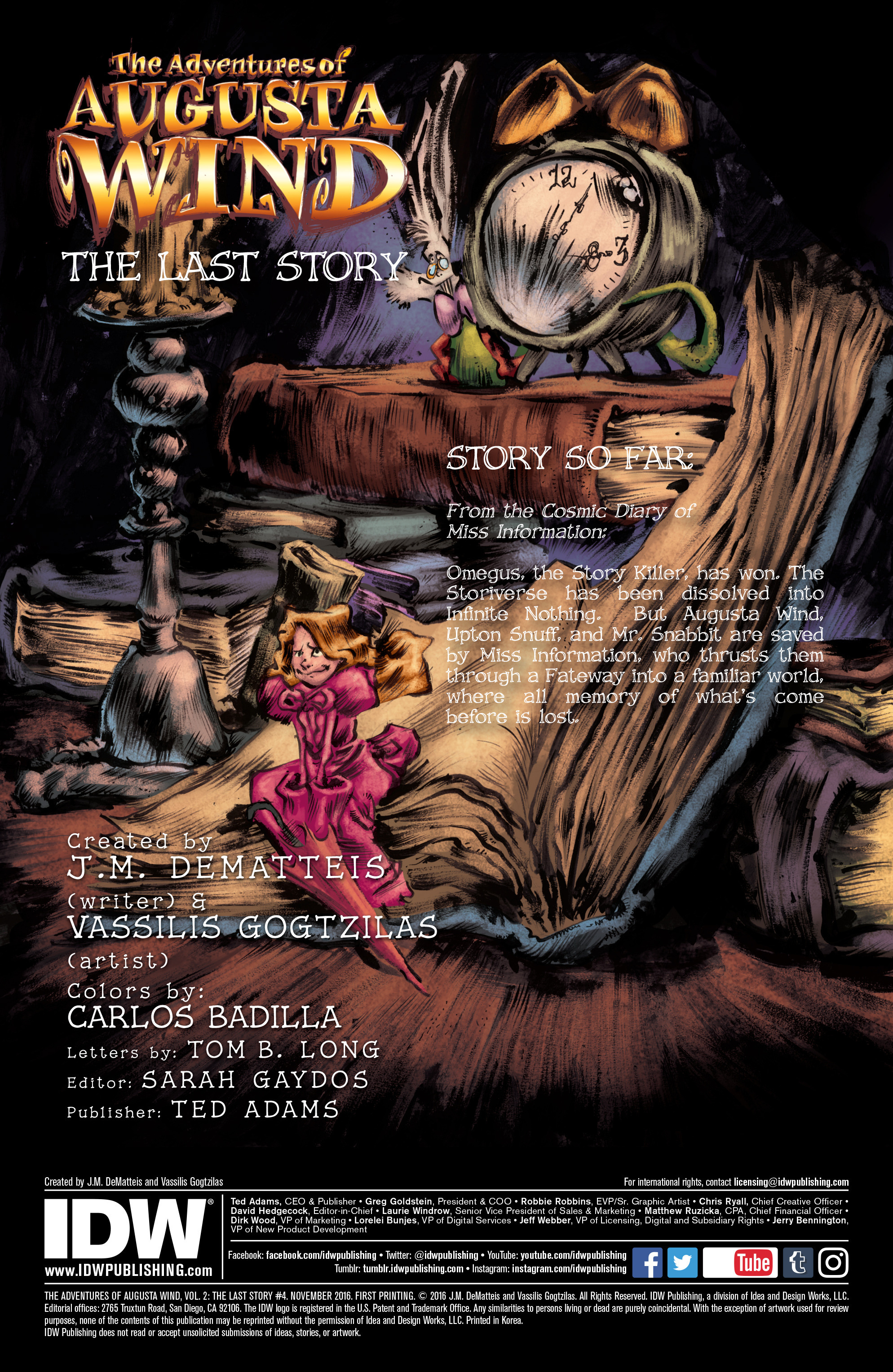The Adventures of Augusta Wind: The Last Story (2016): Chapter 4 - Page 2