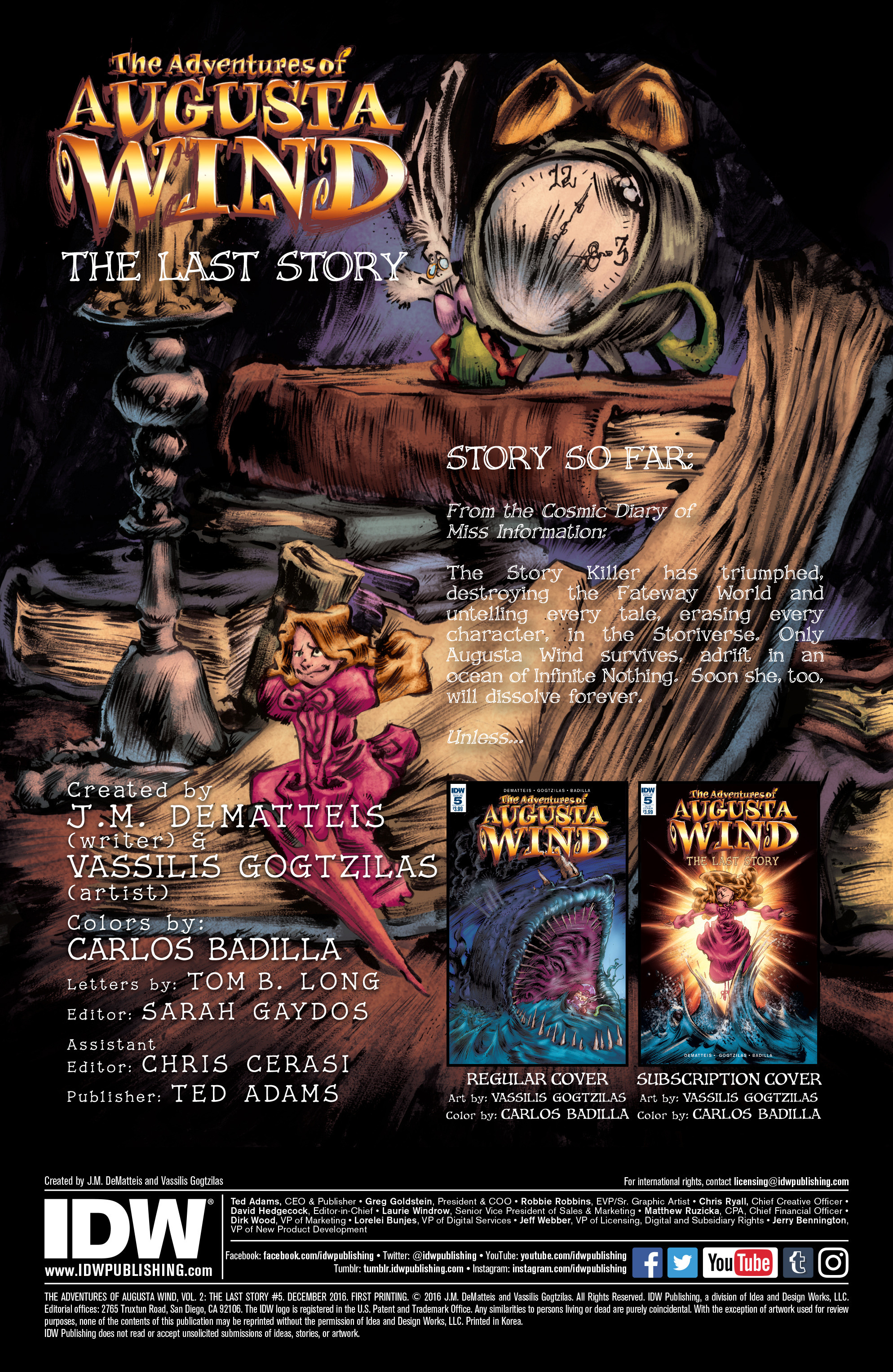 The Adventures of Augusta Wind: The Last Story (2016): Chapter 5 - Page 2