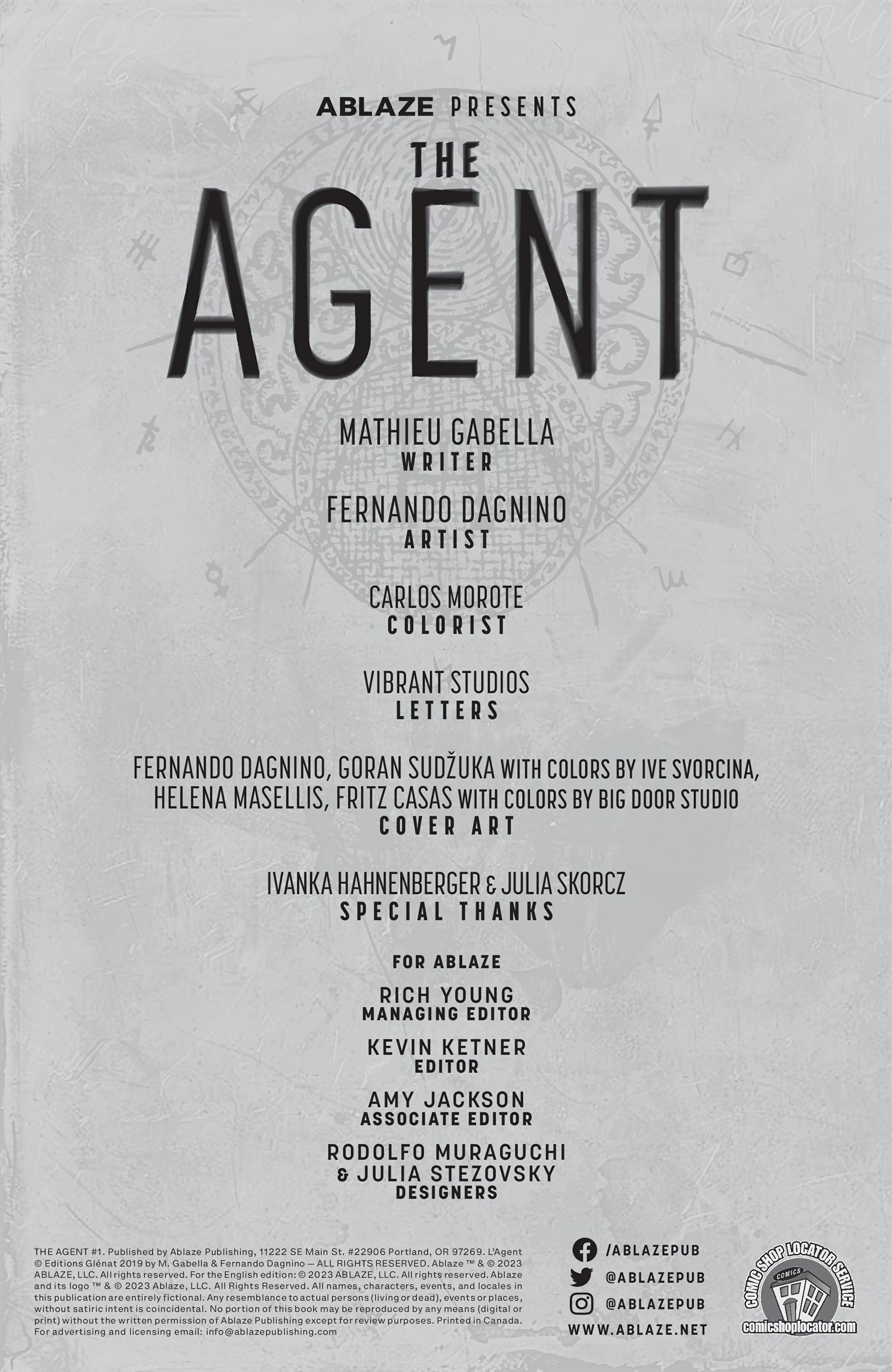The Agent (2023-): Chapter 1 - Page 2