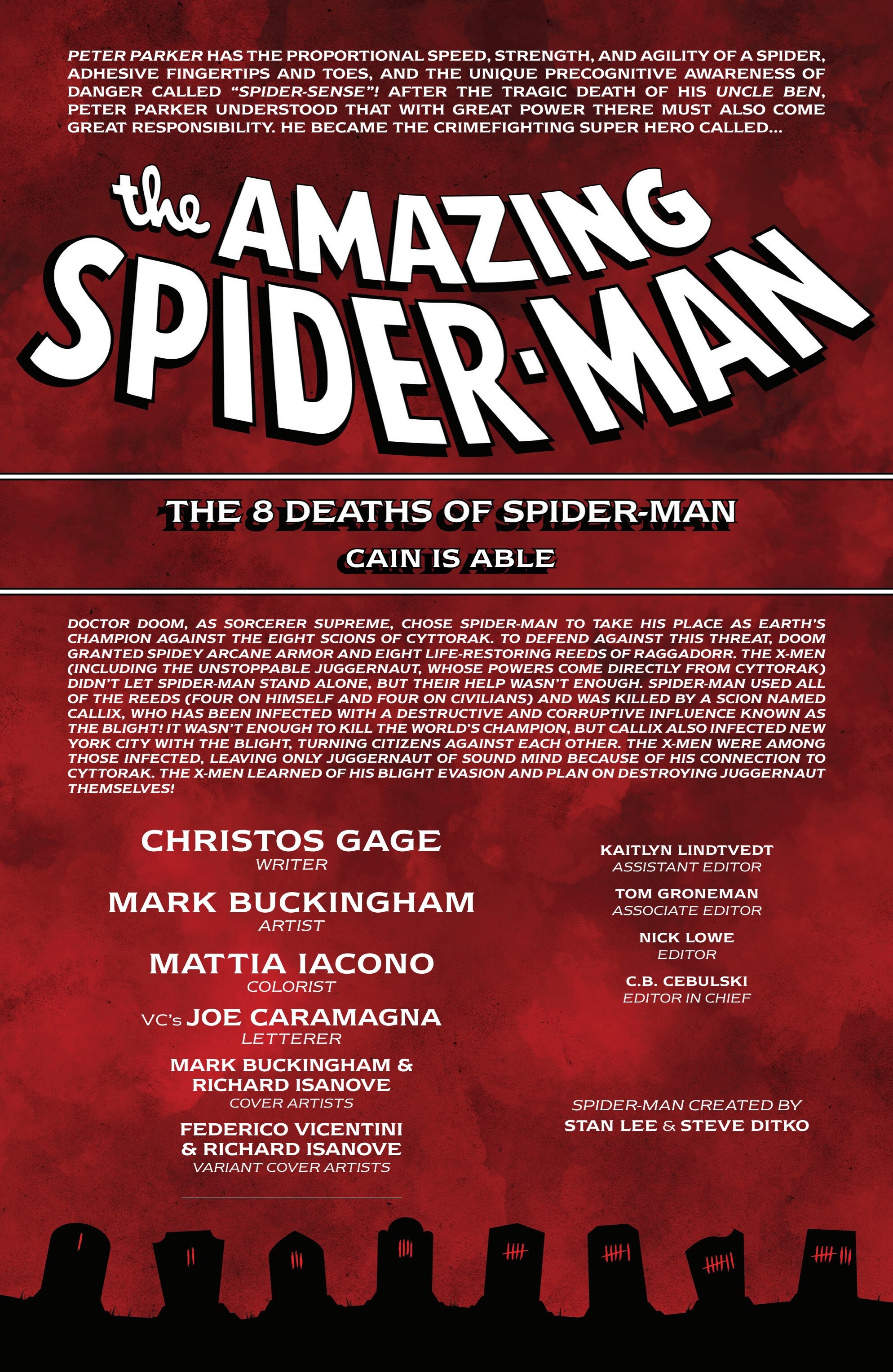 The Amazing Spider-Man (2022-): Chapter 68.Deaths - Page 2