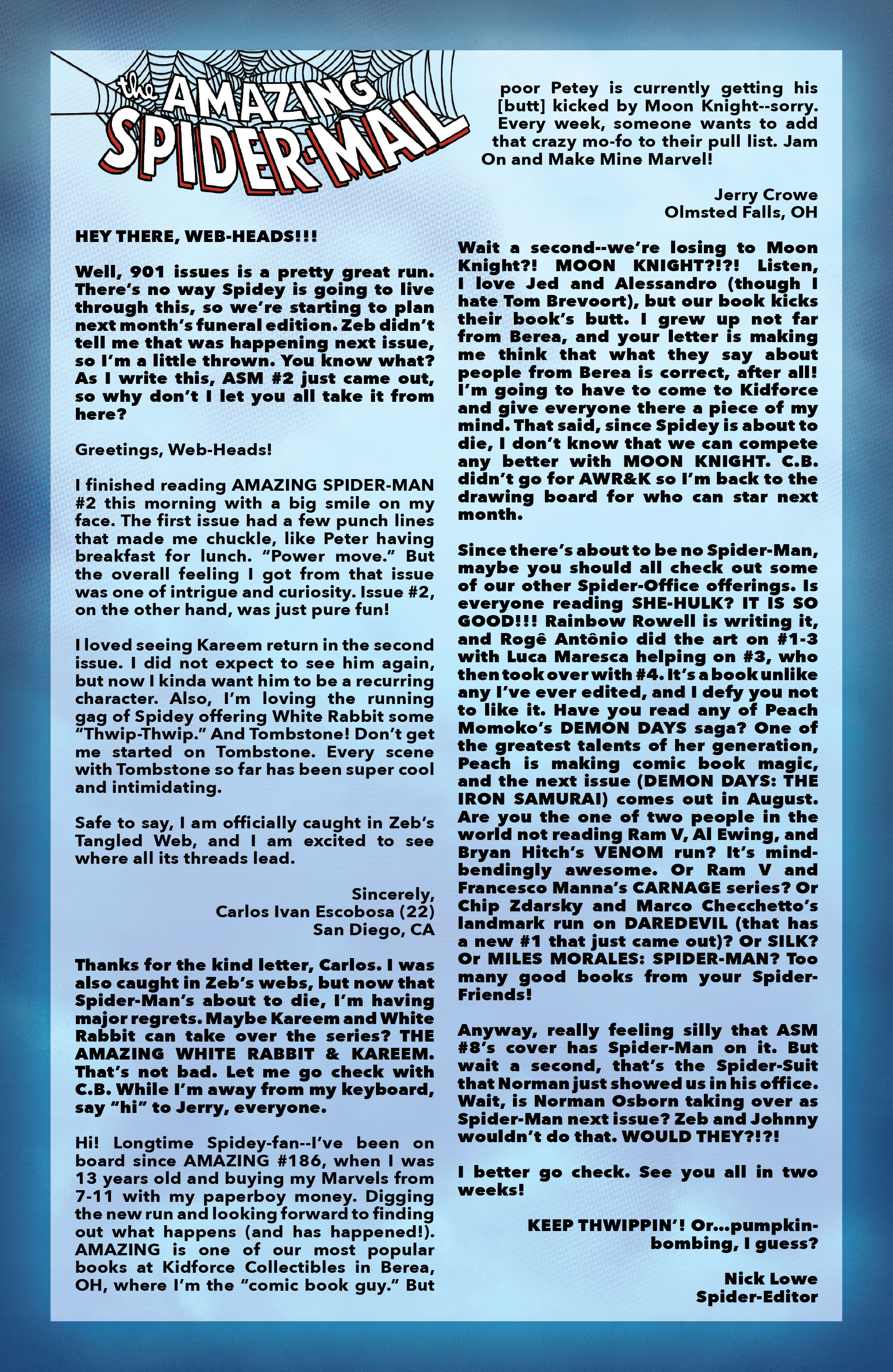 The Amazing Spider-Man (2022-): Chapter 7 - Page 22