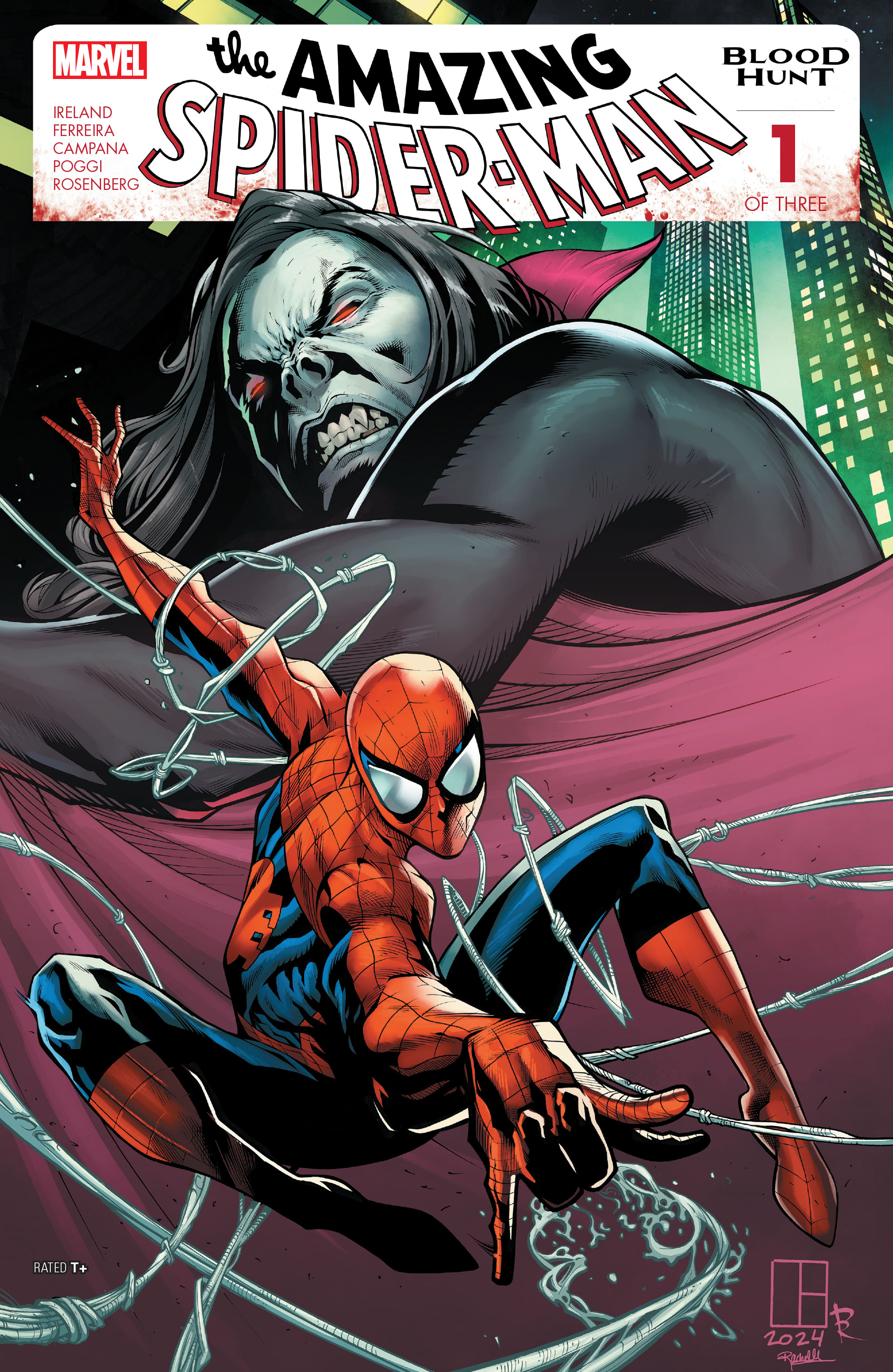 The Amazing Spider-Man: Blood Hunt (2024-): Chapter 1 - Page 1