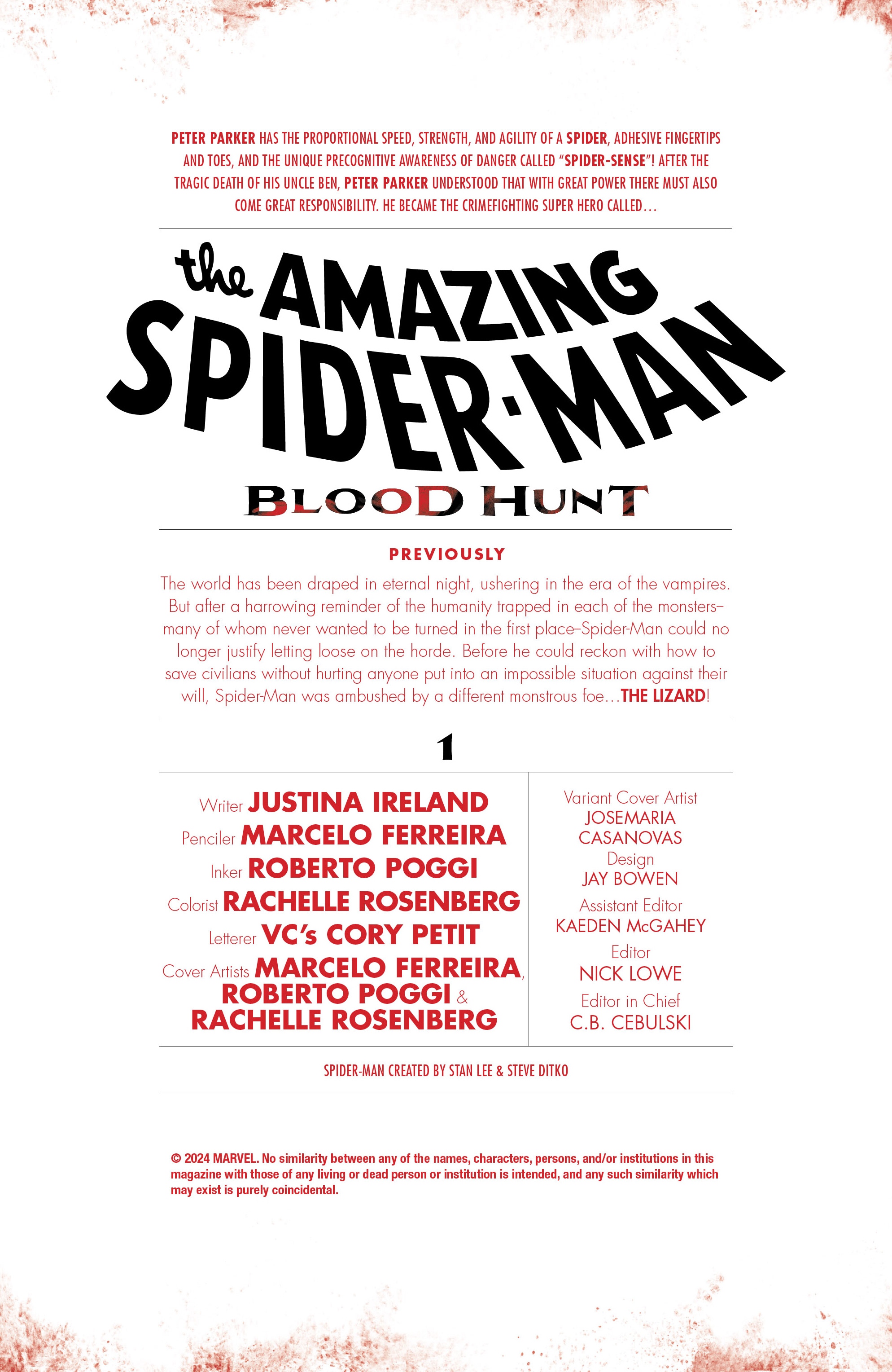 The Amazing Spider-Man: Blood Hunt (2024-): Chapter 1 - Page 4