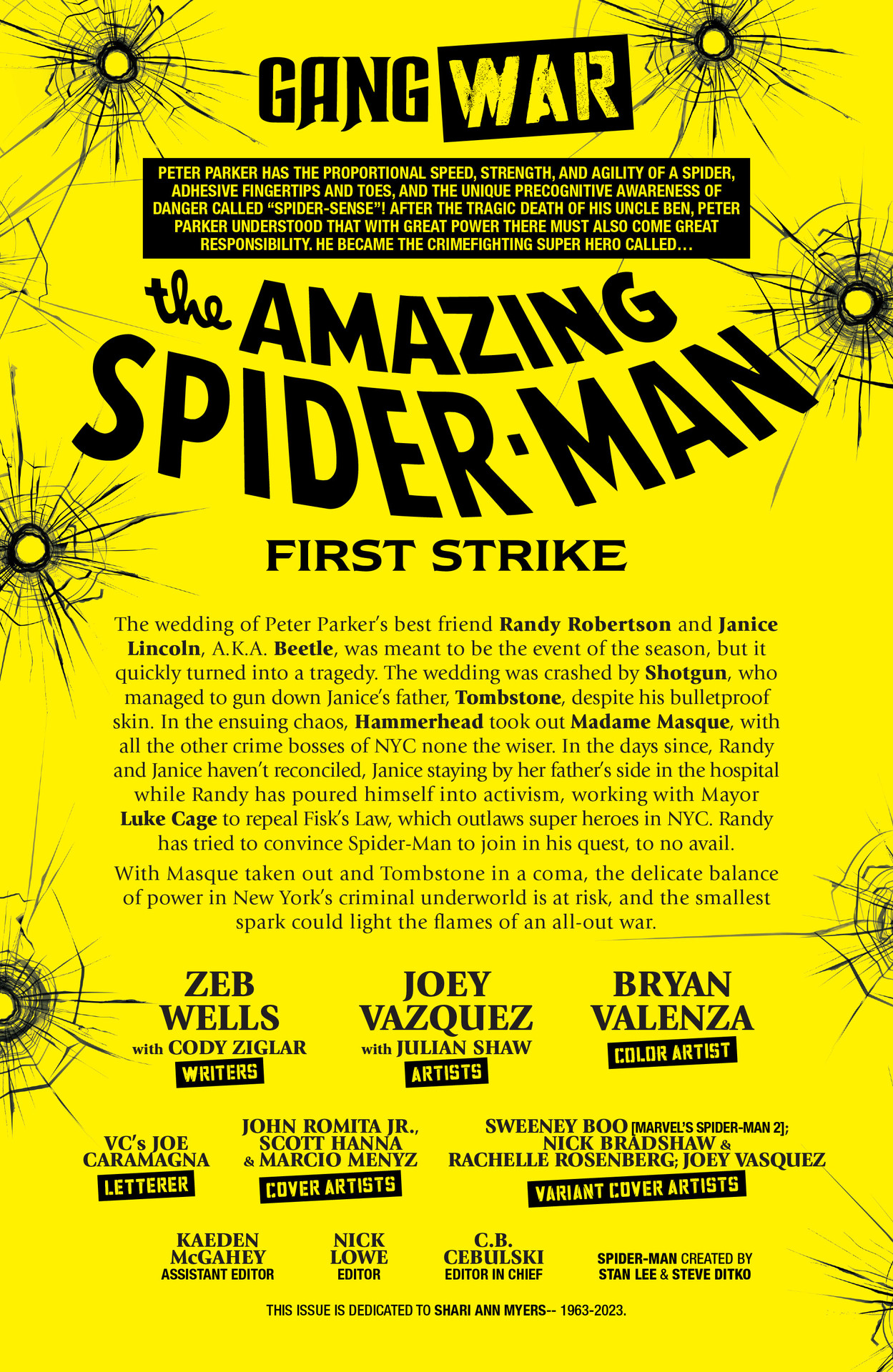 The Amazing Spider-Man Gang War: First Strike (2023-): Chapter 1 - Page 2
