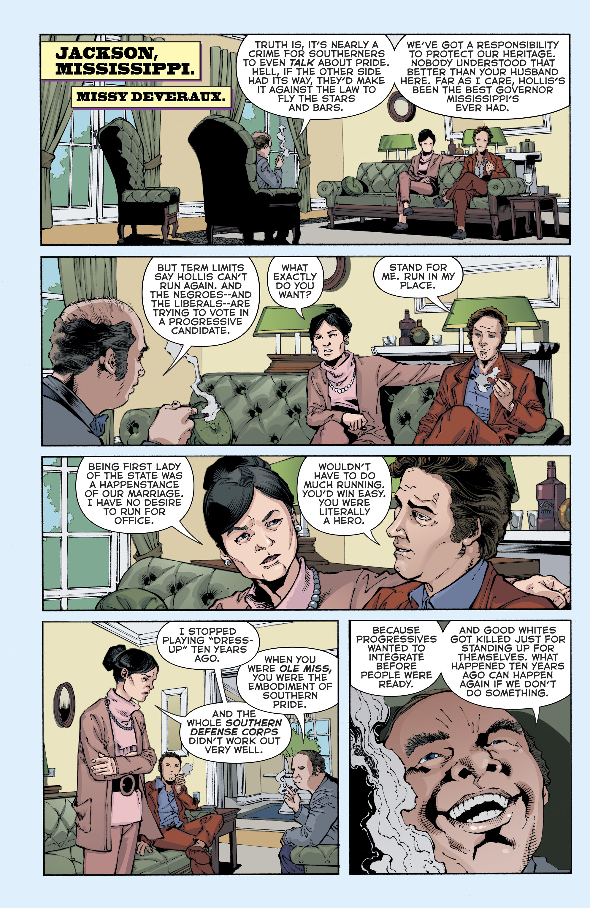 The American Way: Those Above and Those Below (2017-): Chapter 1 - Page 8