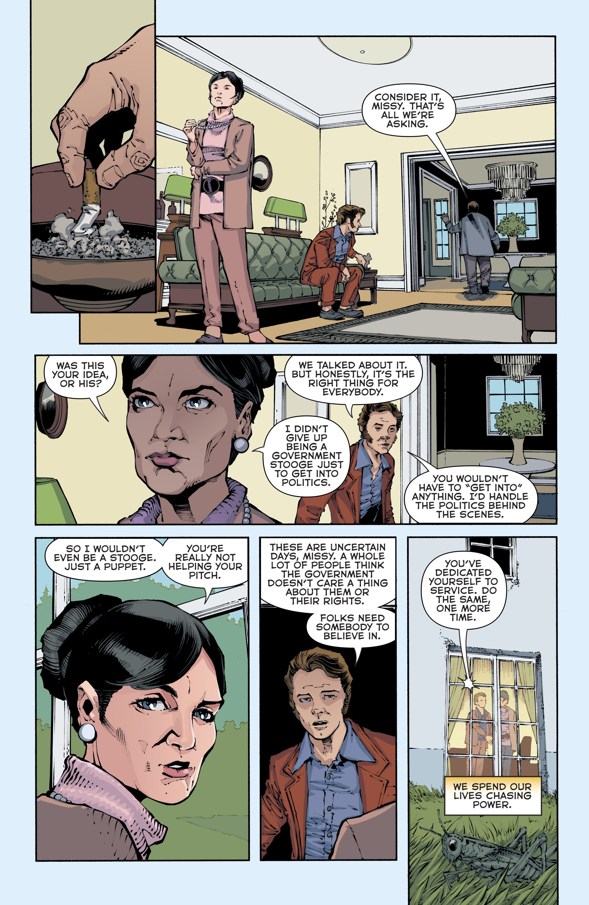 The American Way: Those Above and Those Below (2017-): Chapter 1 - Page 9