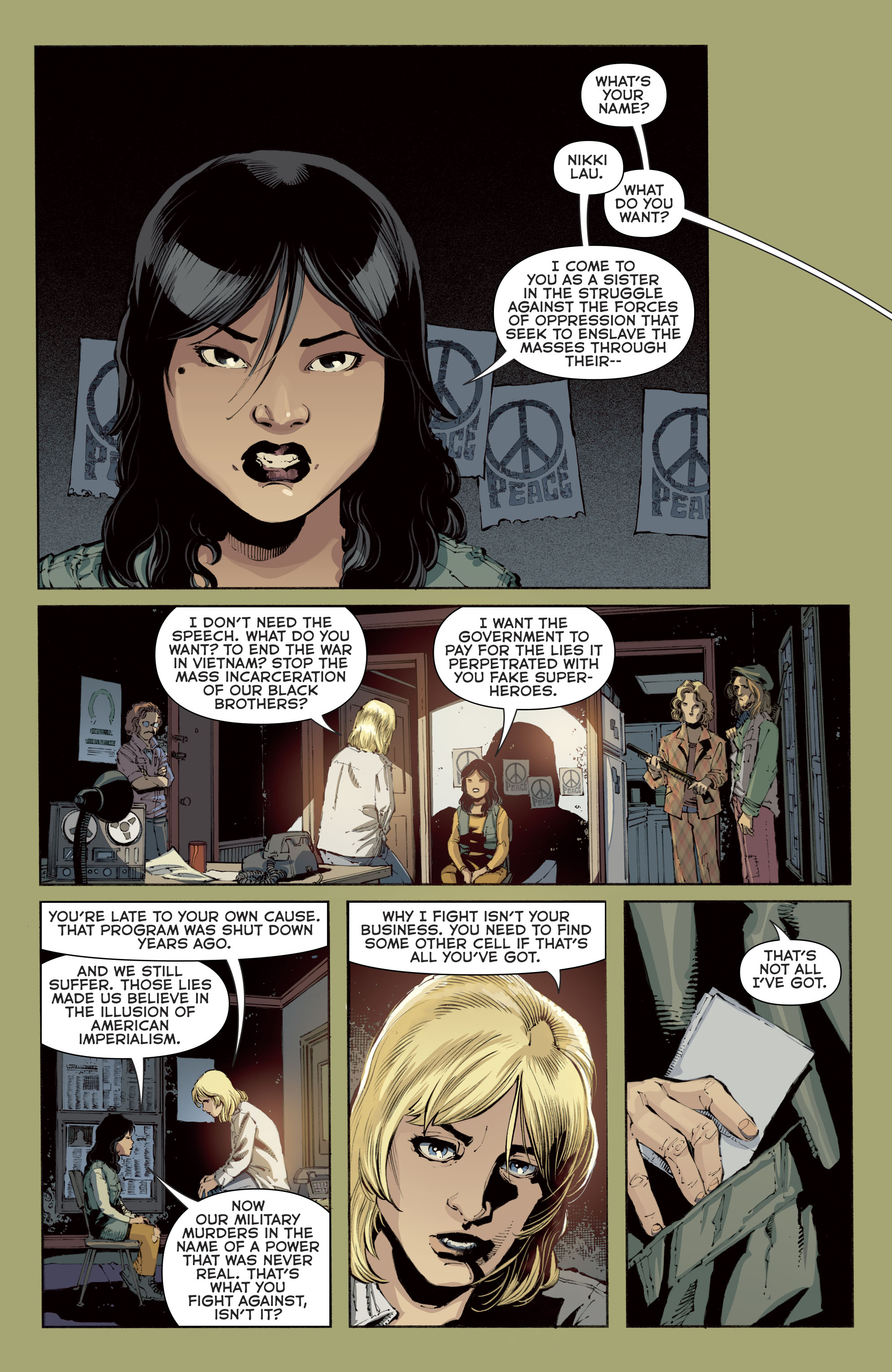 The American Way: Those Above and Those Below (2017-): Chapter 1 - Page 16