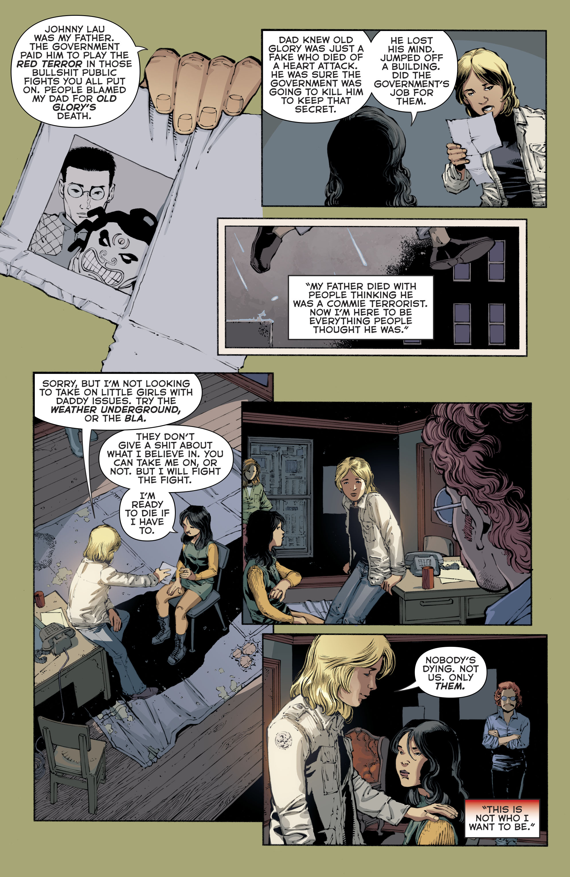 The American Way: Those Above and Those Below (2017-): Chapter 1 - Page 17