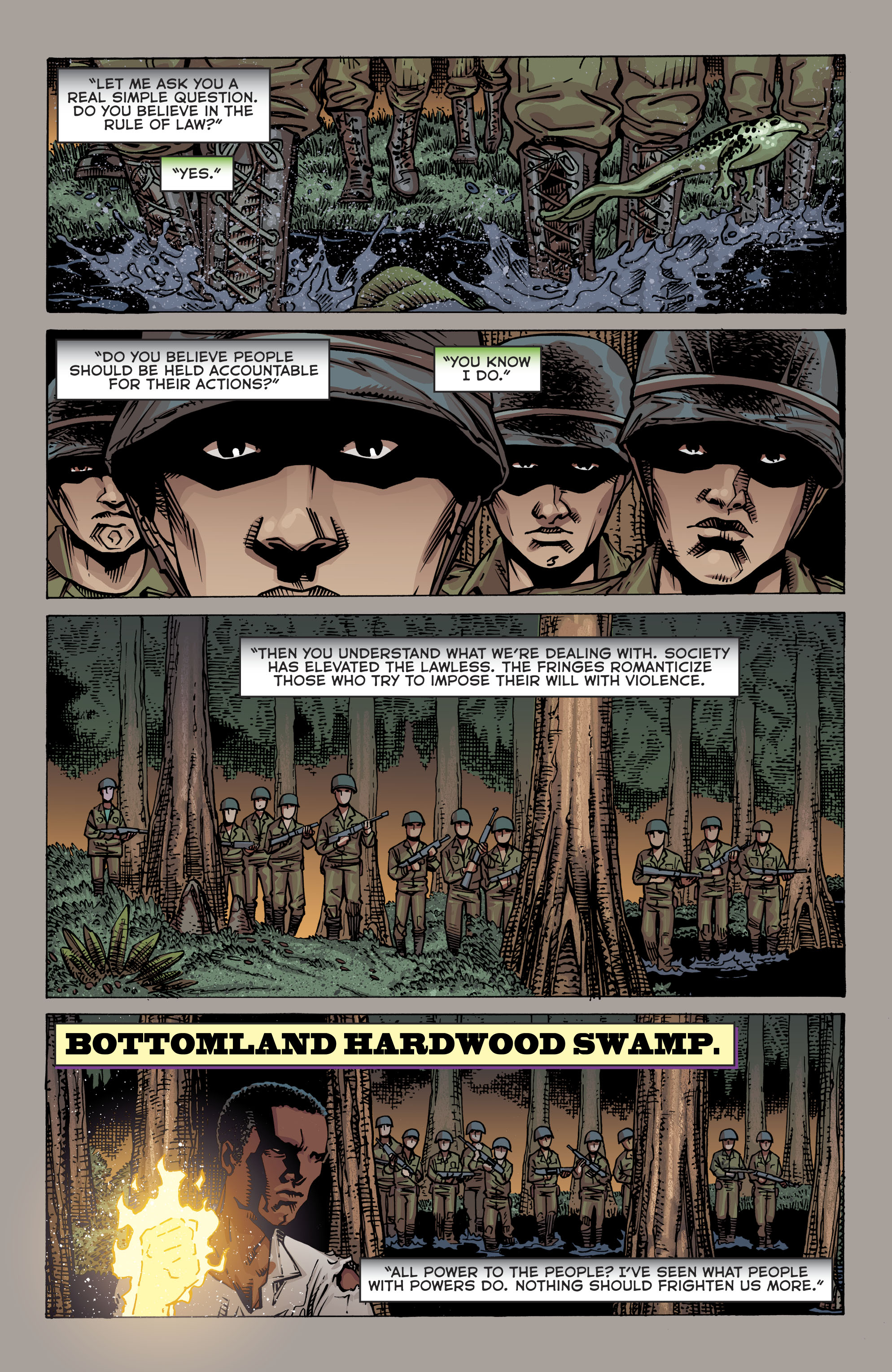 The American Way: Those Above and Those Below (2017-): Chapter 6 - Page 2