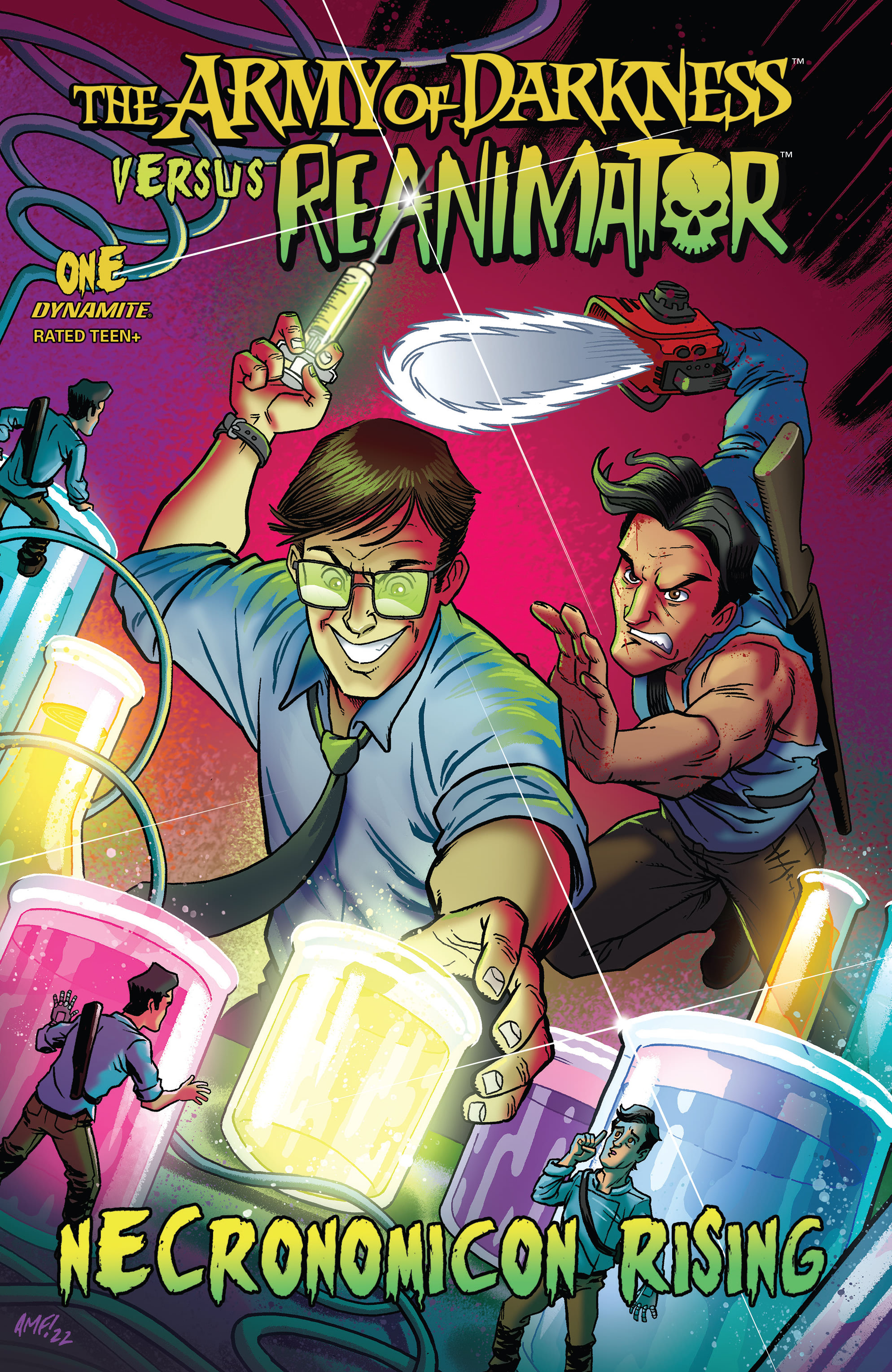 The Army of Darkness vs. Reanimator: Necronomicon Rising (2022-): Chapter 1 - Page 1
