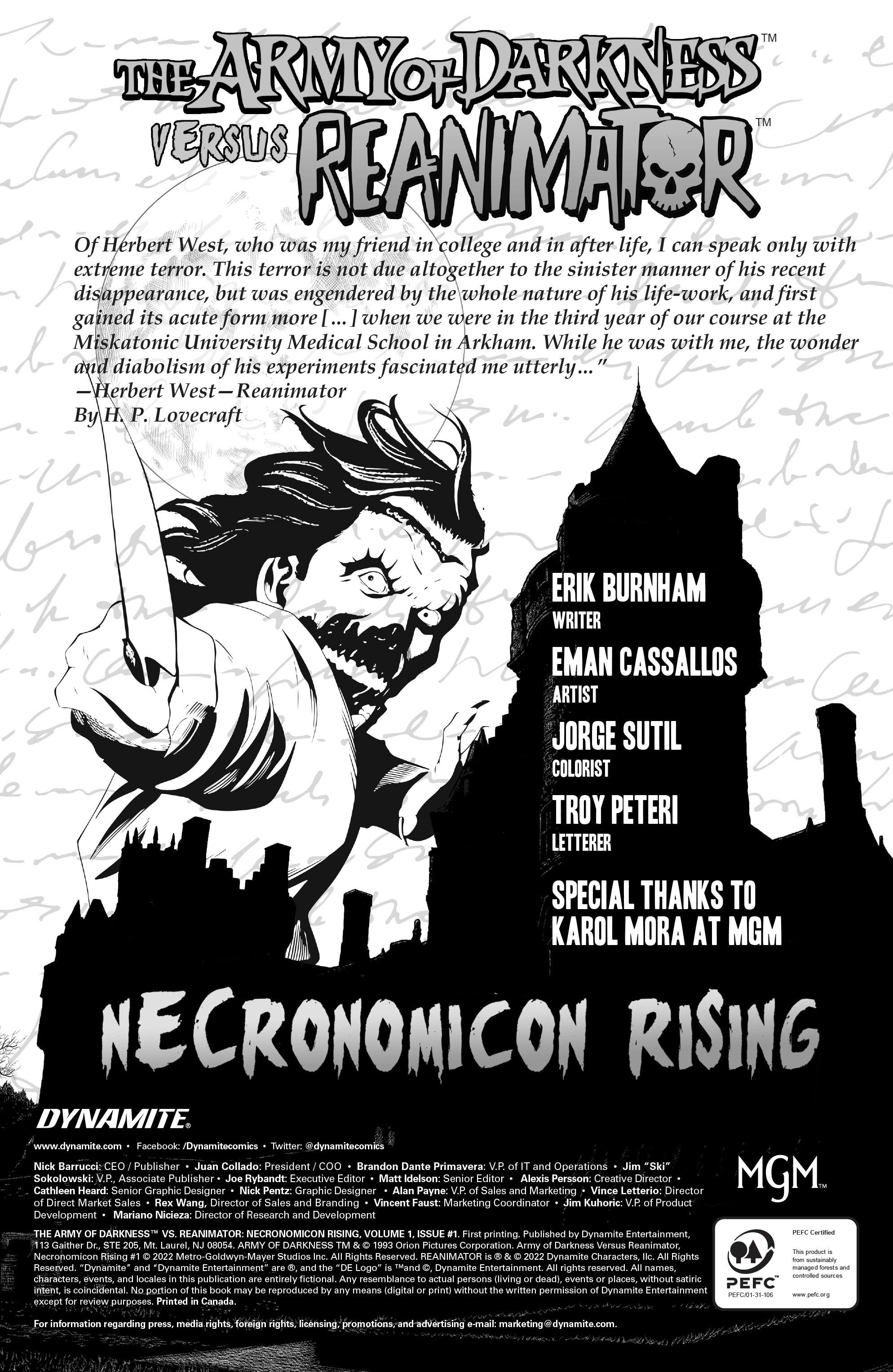 The Army of Darkness vs. Reanimator: Necronomicon Rising (2022-): Chapter 1 - Page 5