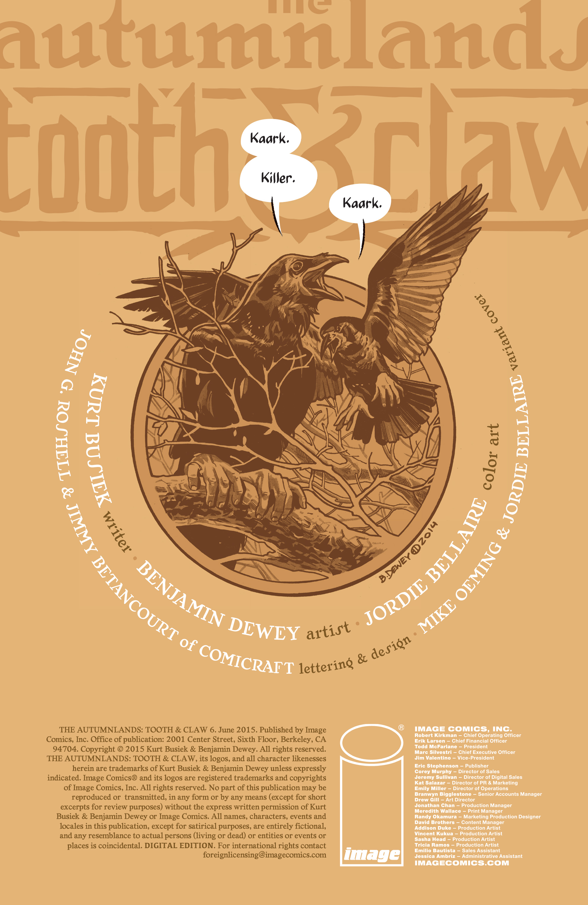 The Autumnlands - Tooth & Claw (2014-): Chapter 6 - Page 2