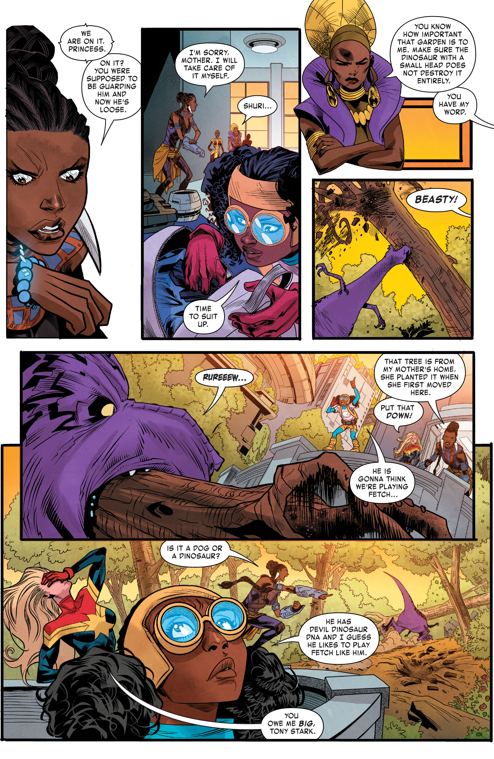 The Avengers and Moon Girl (2022-): Chapter 1 - Page 13