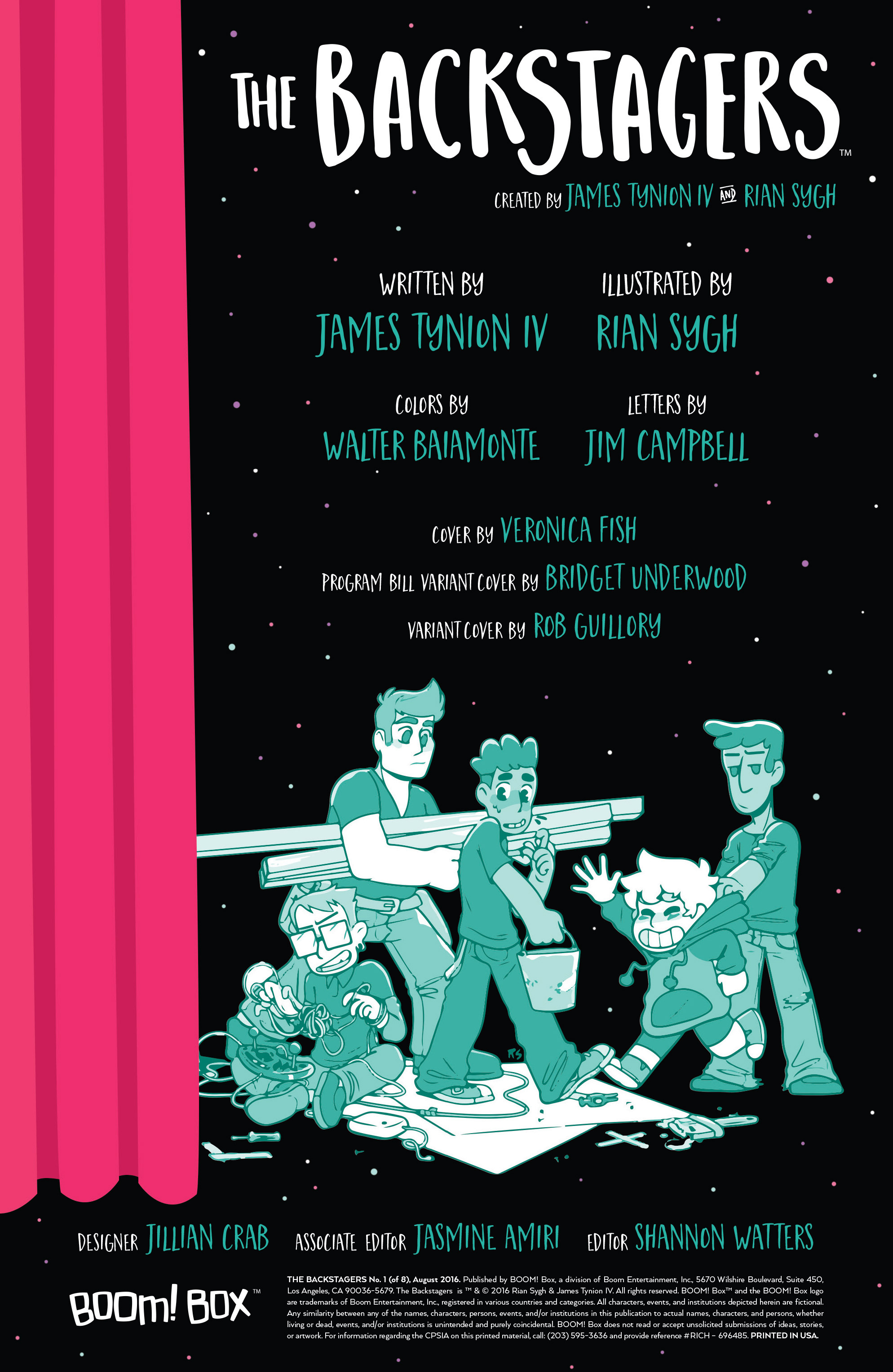 The Backstagers (2016-): Chapter 1 - Page 2