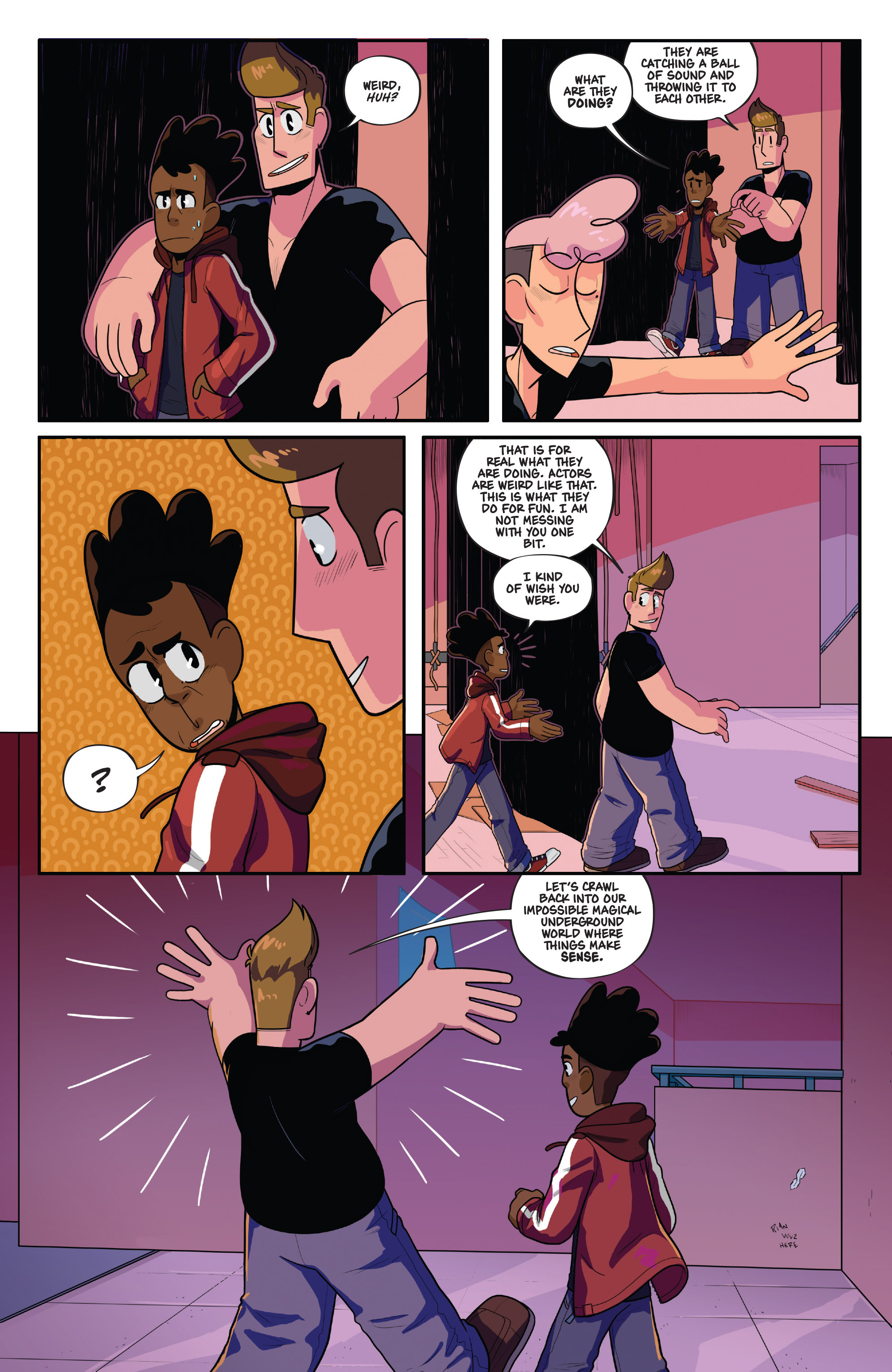 The Backstagers (2016-): Chapter 5 - Page 4