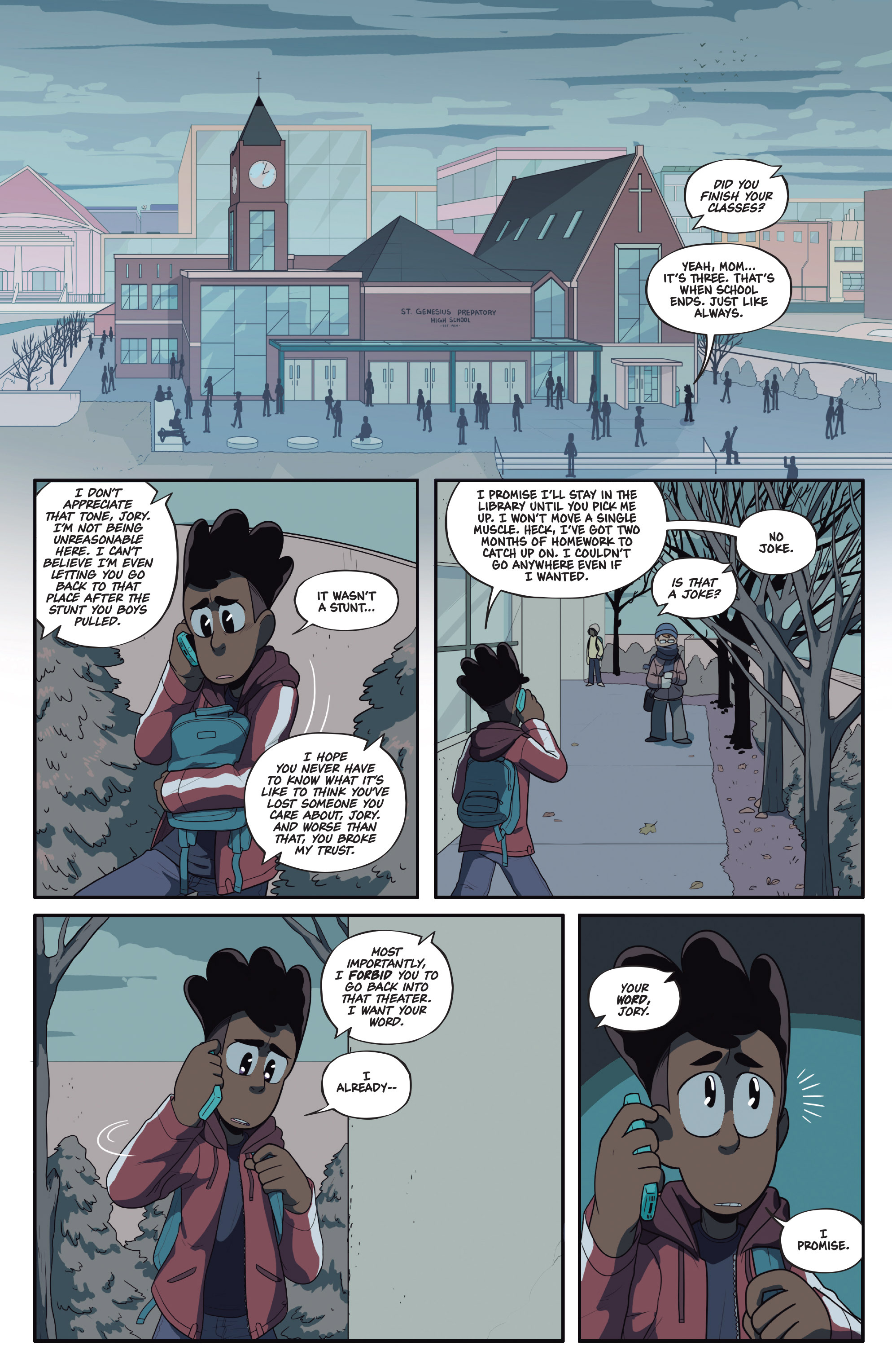 The Backstagers (2016-): Chapter 7 - Page 3