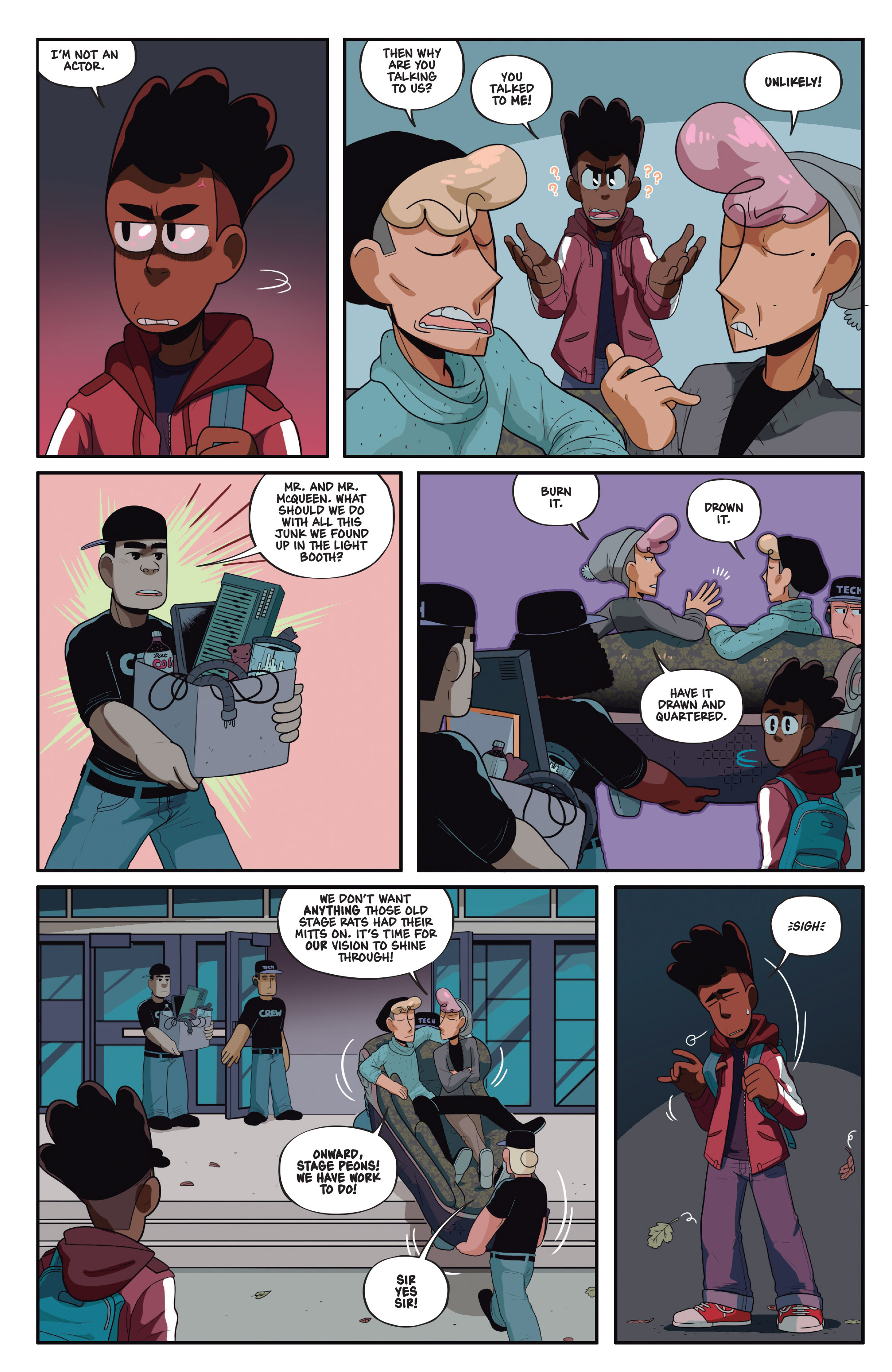 The Backstagers (2016-): Chapter 7 - Page 5
