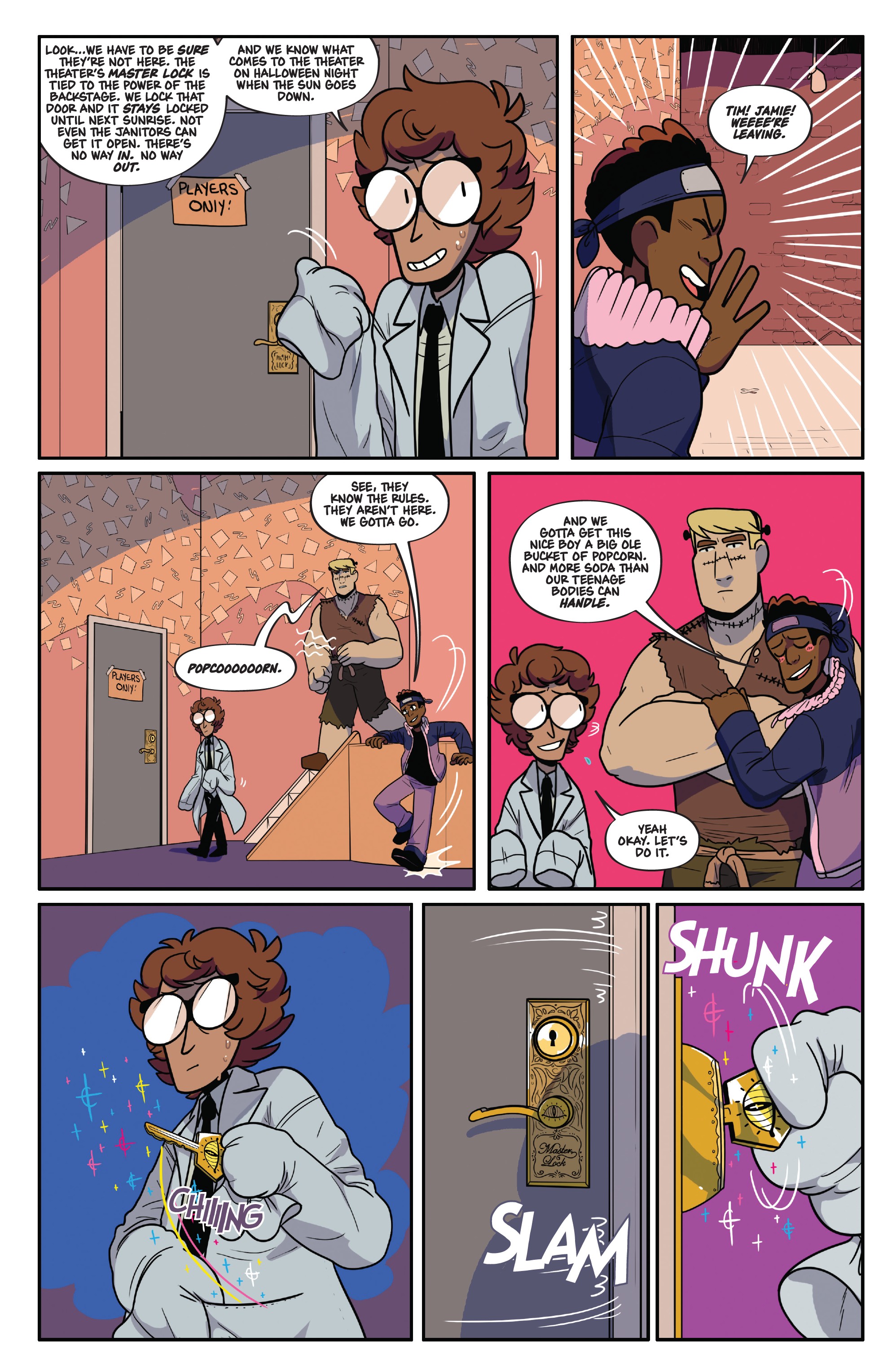 The Backstagers: Halloween Intermission (2018): Chapter 1 - Page 4