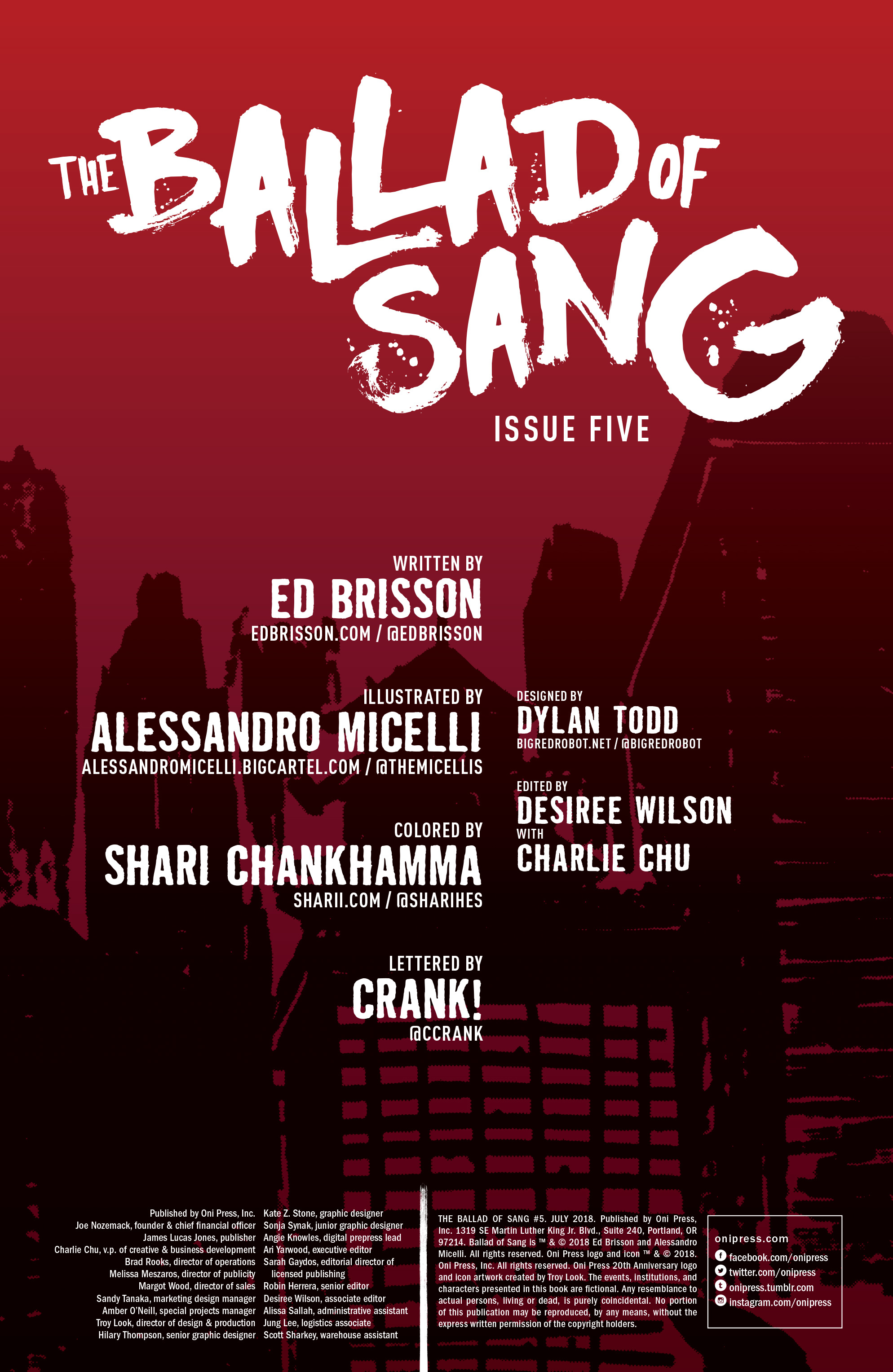 The Ballad Of Sang (2018): Chapter 5 - Page 2