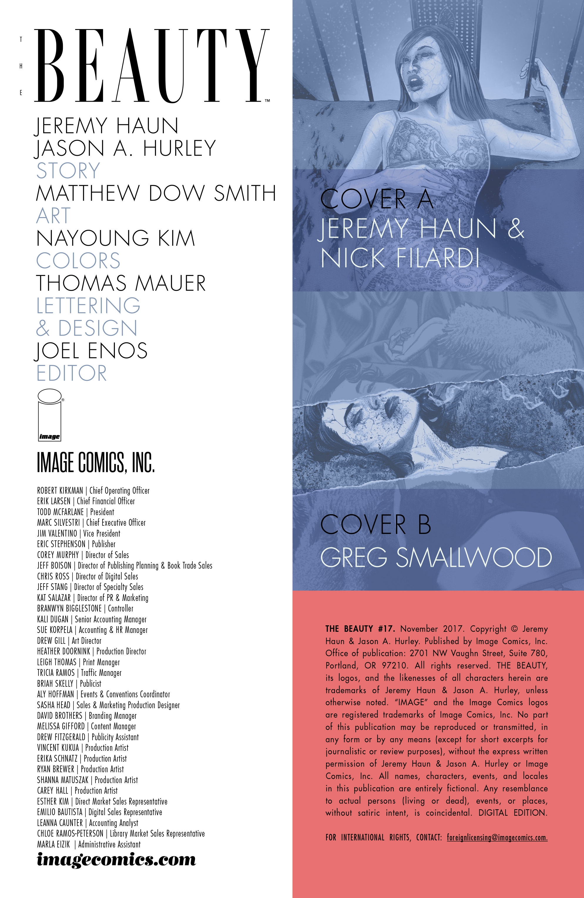 The Beauty (2015-): Chapter 17 - Page 2